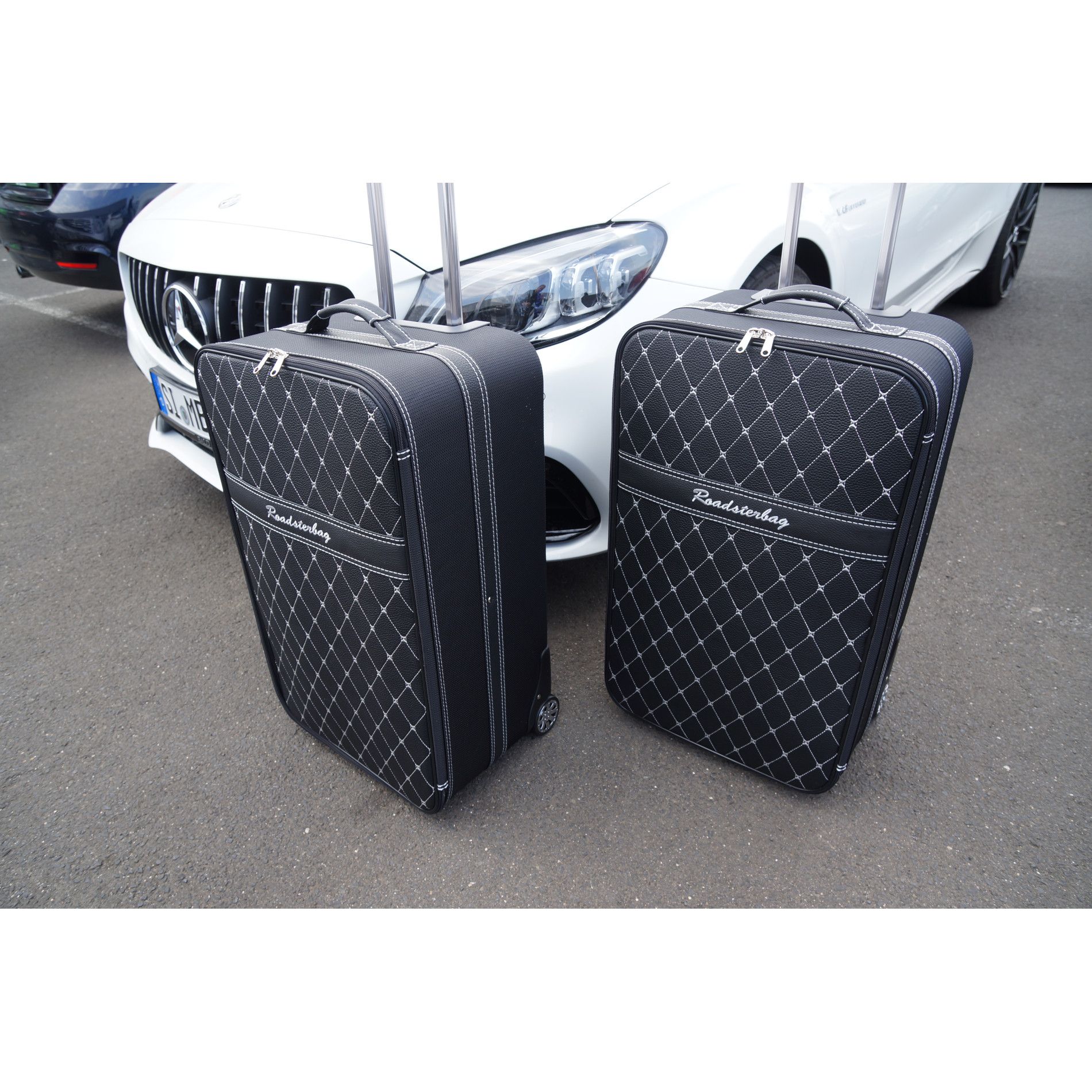 E-Klasse Coupé, Teilleder (EU) Kofferset Kofferraum 4-tlg.