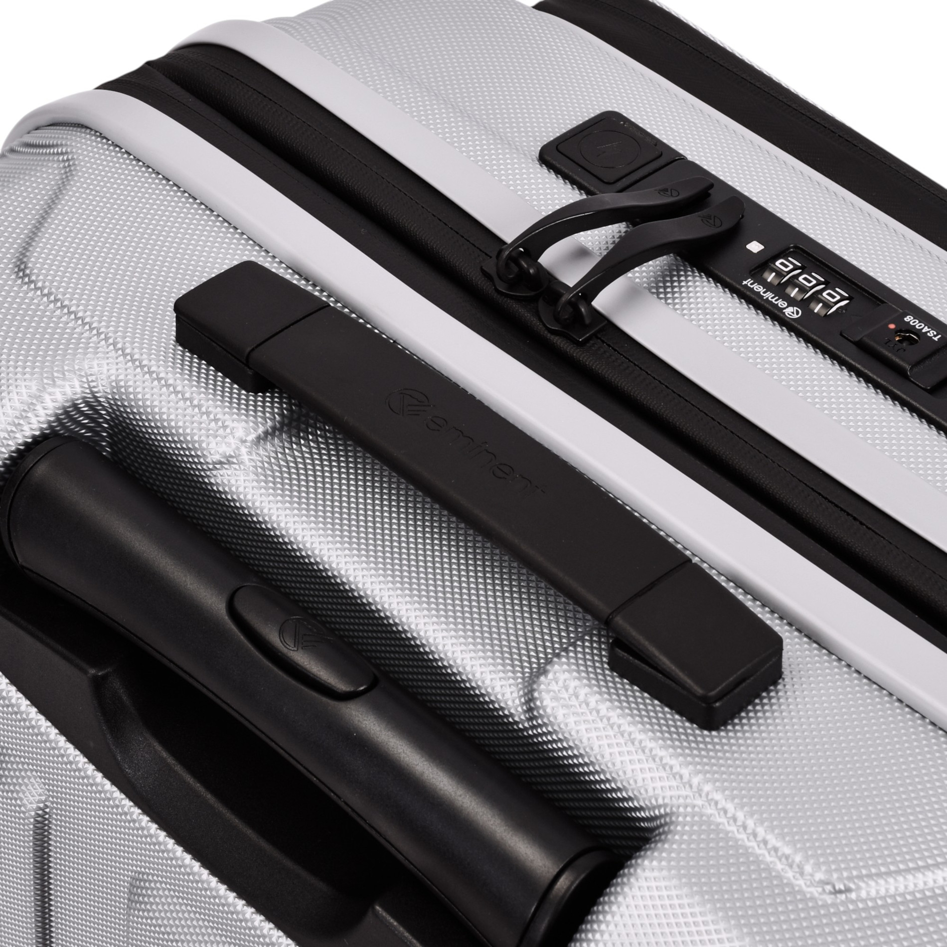 KAPSTADT BUSINESS PREMIUM Handgebäck (55 cm) erweiterbar - silber