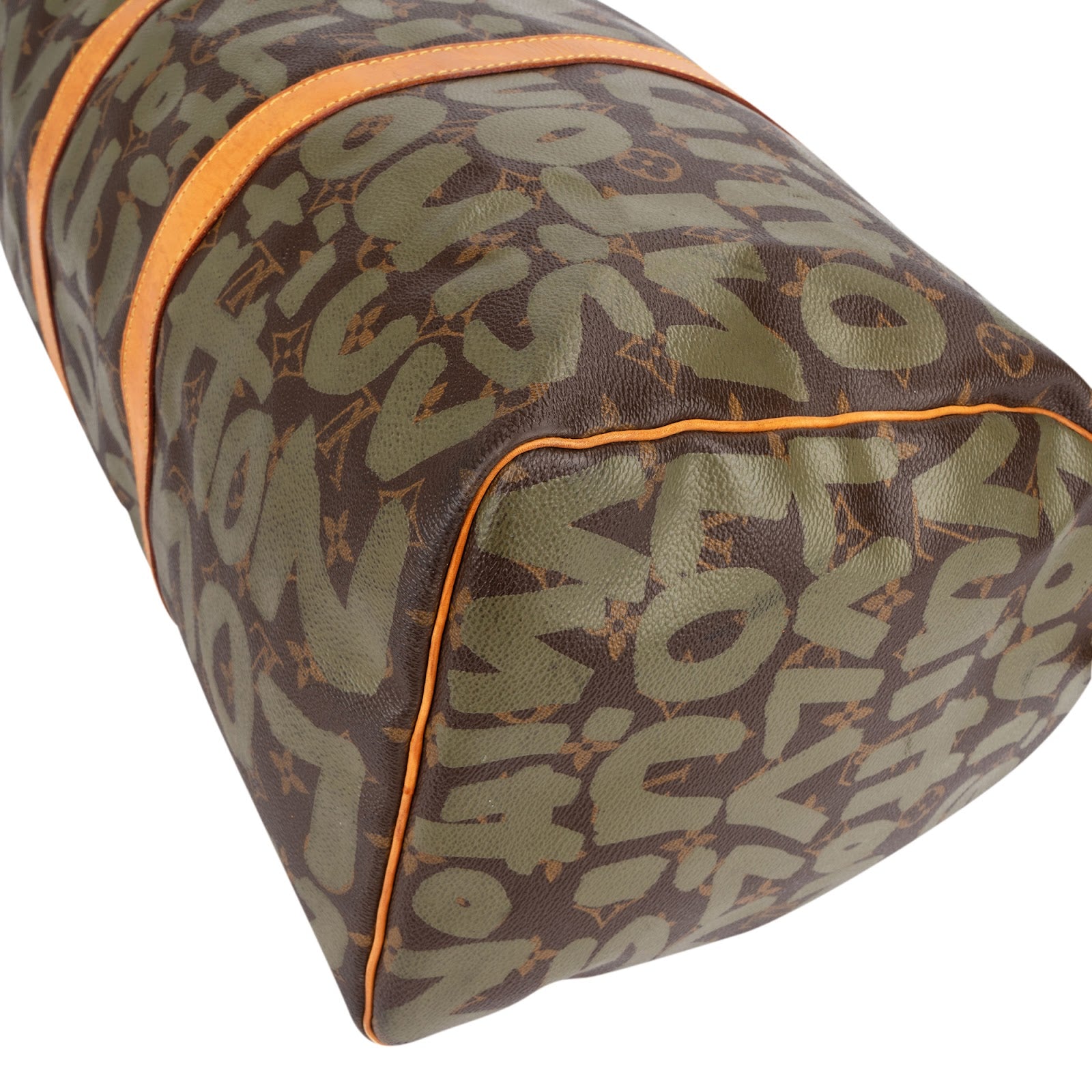 Louis Vuitton Limited Graffiti Monogram Canvas Keepall 50 Reisetasche