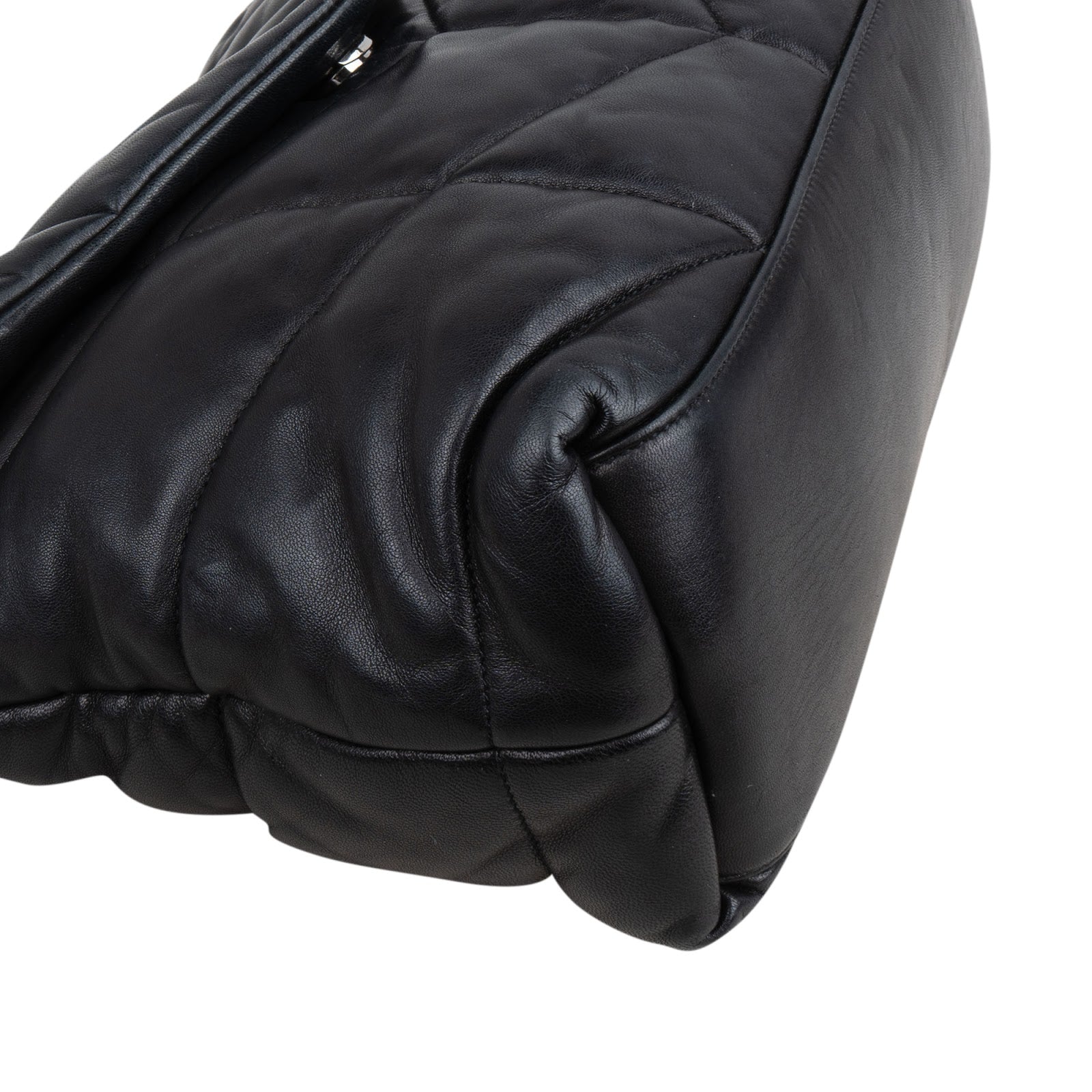 Saint Laurent Quilted Lambskin Loulou Puffer Crossbody Bag