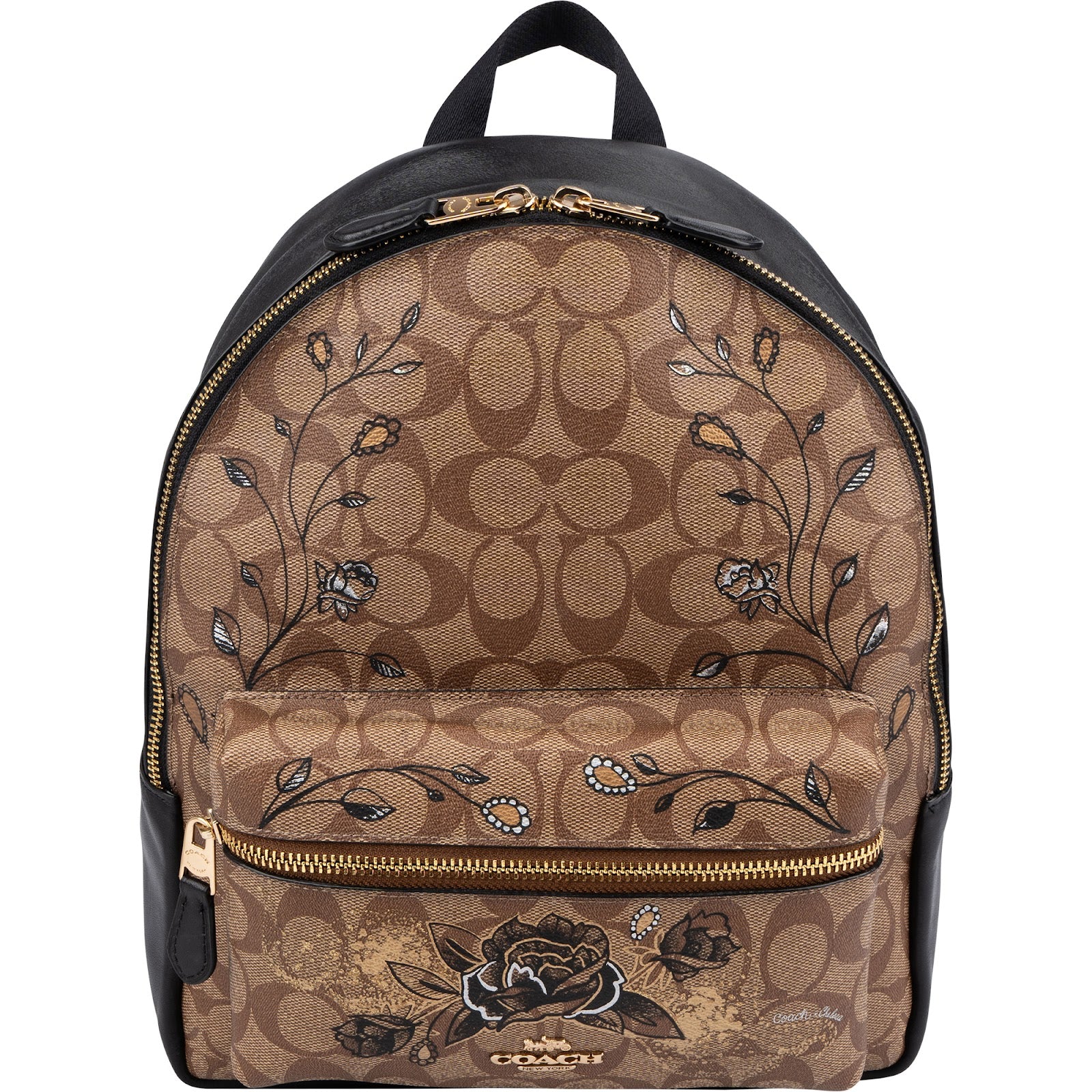 Coach - Charlie Floral Print Backpack