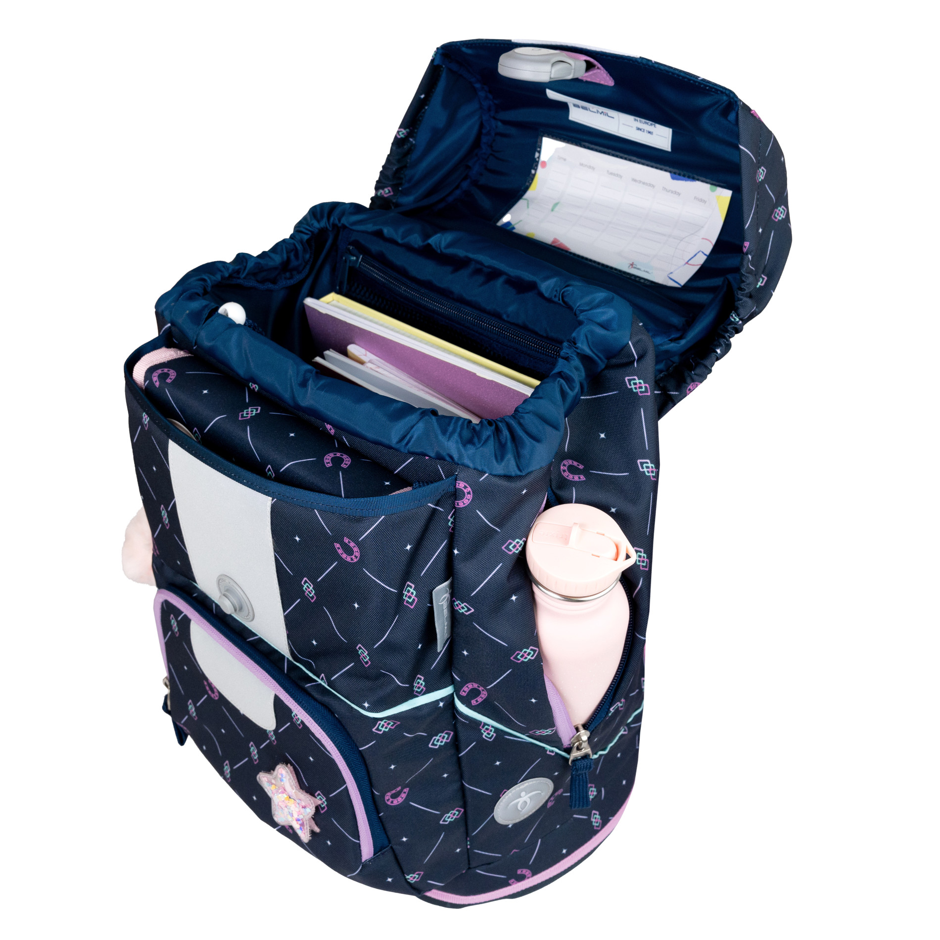 Motion ergonomisches Schulranzenset 5tlg. - Midnight Gallop