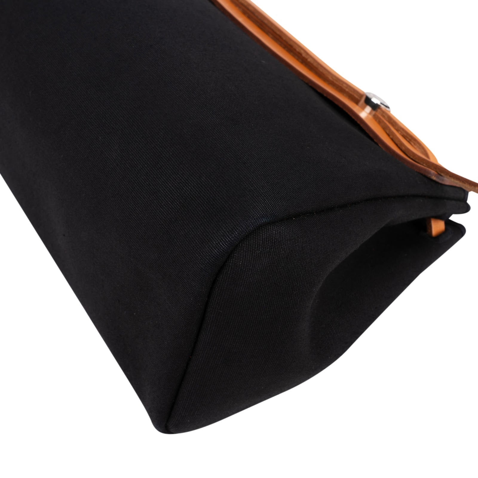 Borsa a tracolla Hermès Cabas PM in tela e pelle