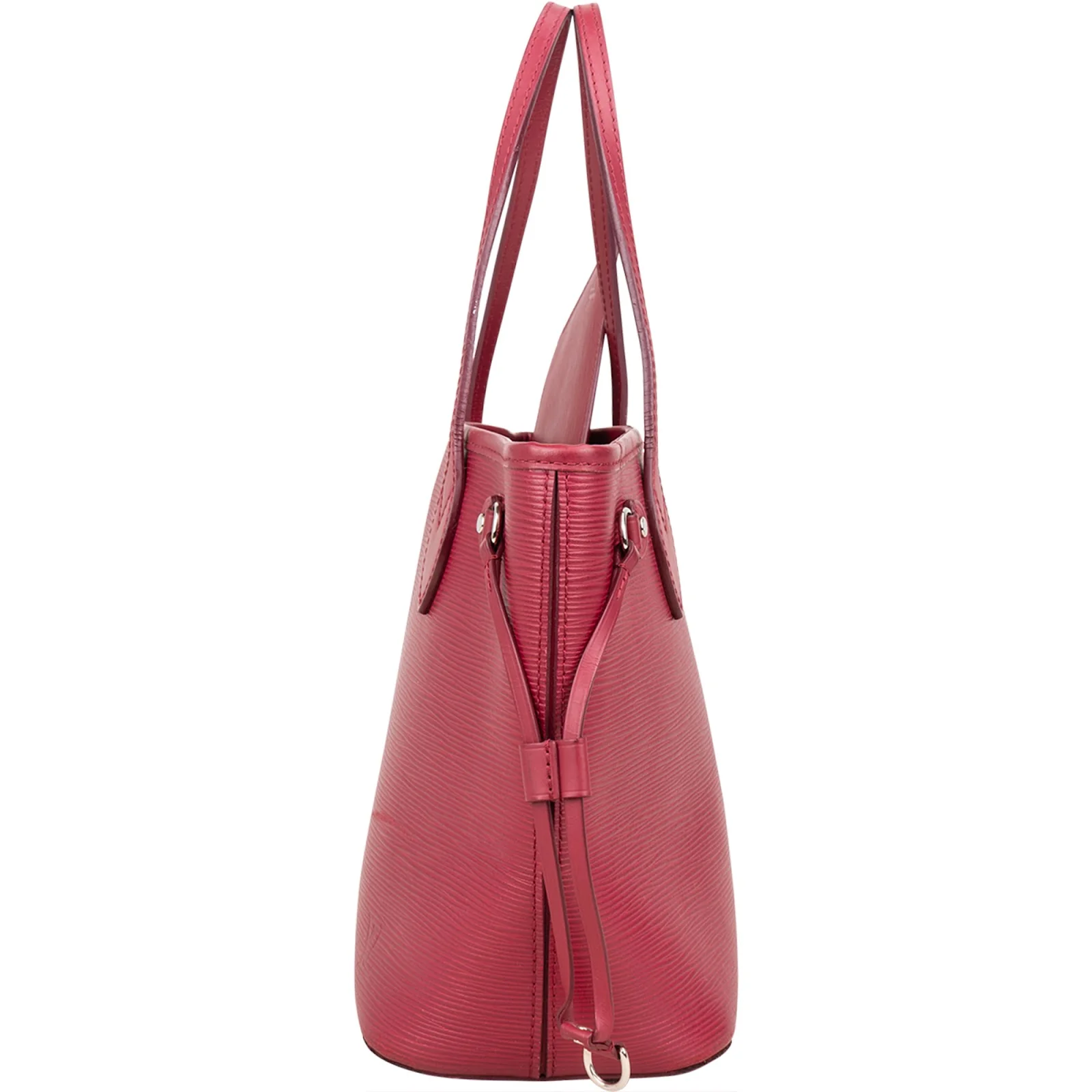 Louis Vuitton Fuchsia Epi Leather Neverfull PM Shopper