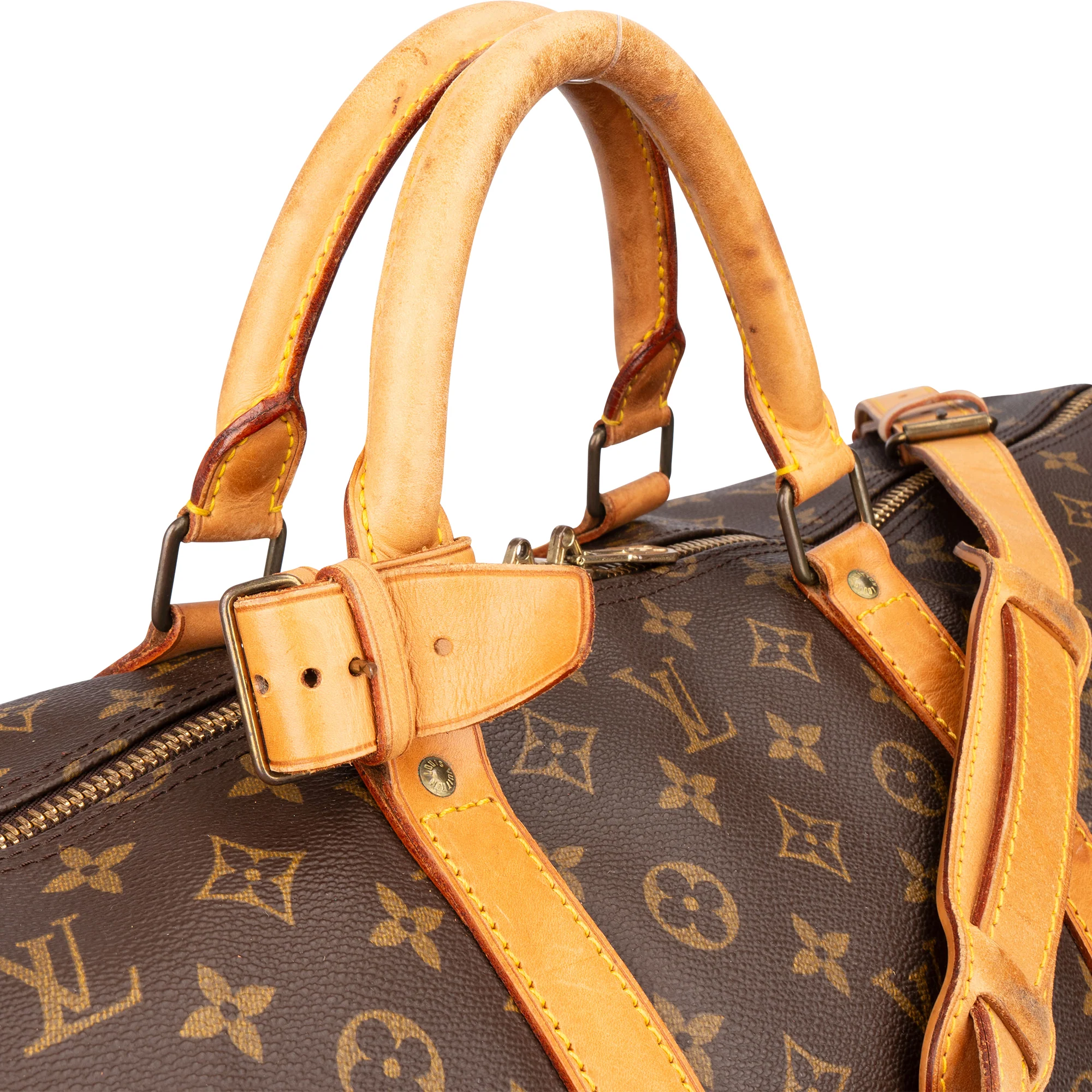Louis Vuitton Canvas Monogram Keepall 60 Bandouliere