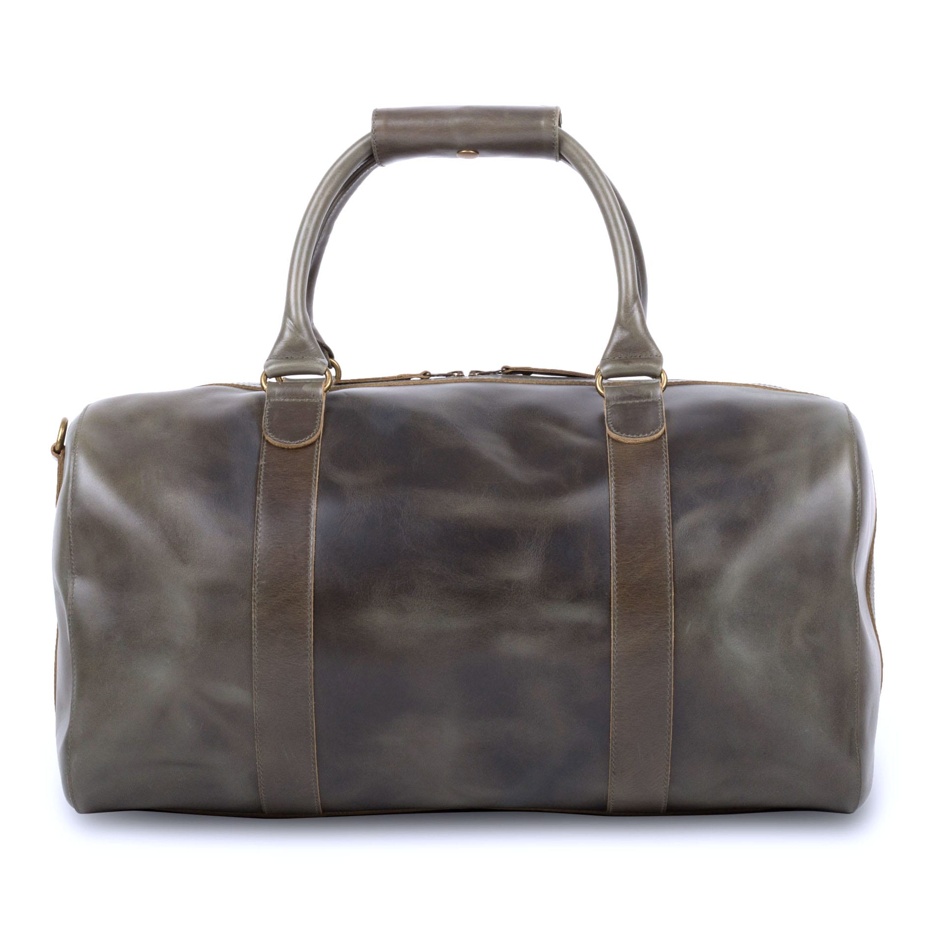 Willow leather weekender
