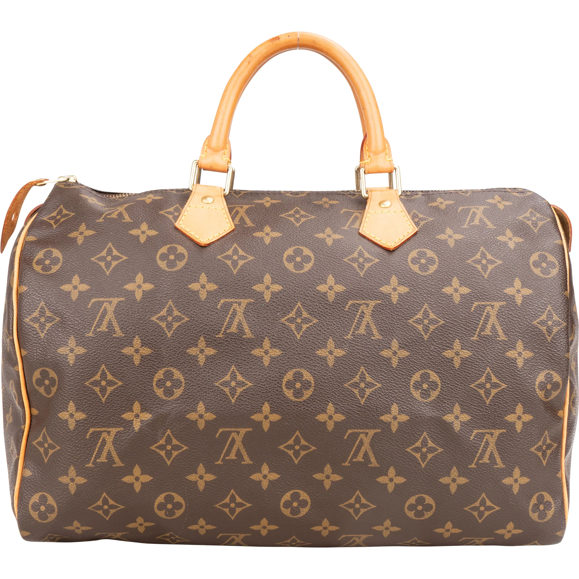 Louis Vuitton Canvas Monogram Speedy 35 Handbag