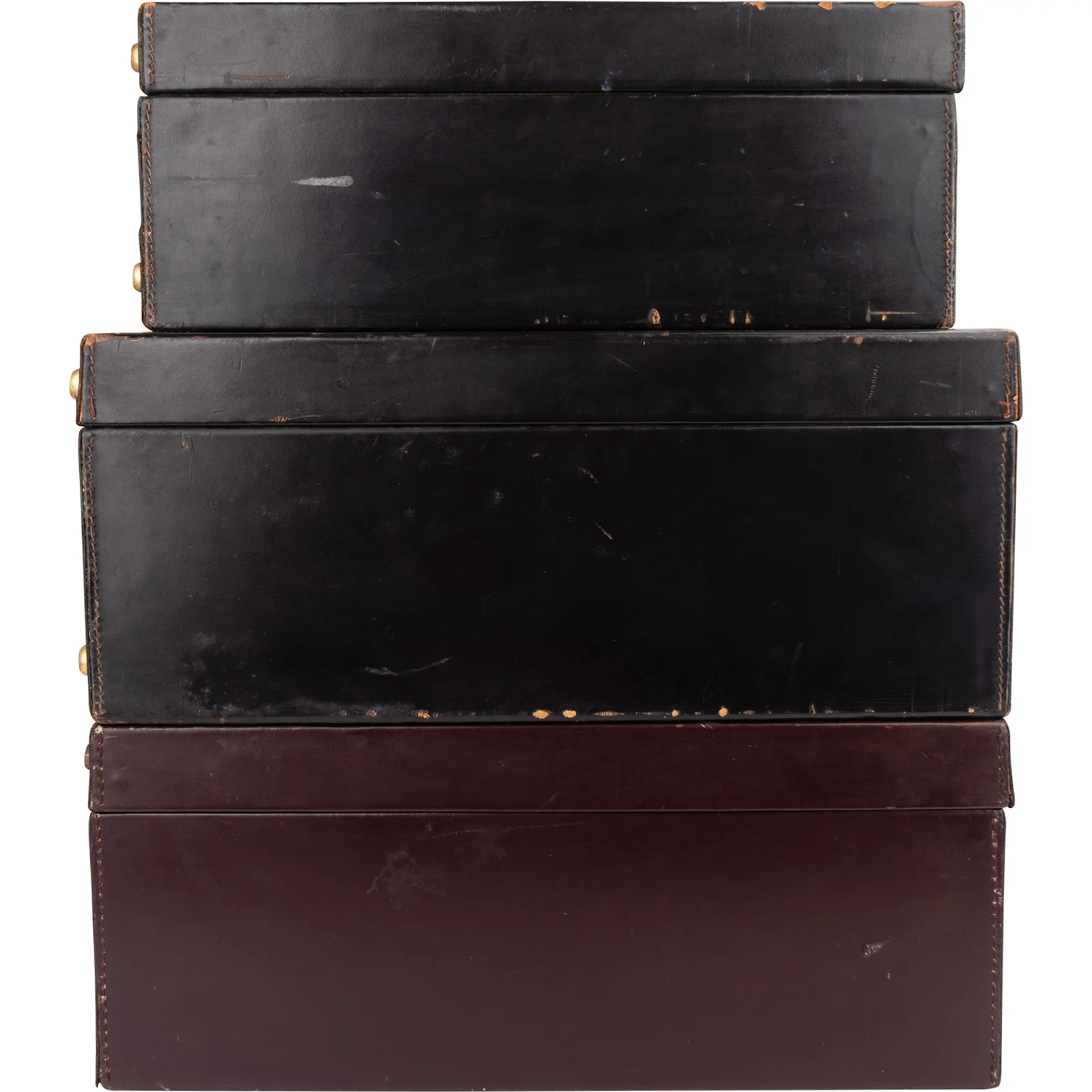 Christian Dior Trotter Monogram Vintage Suitcase Trio Tower