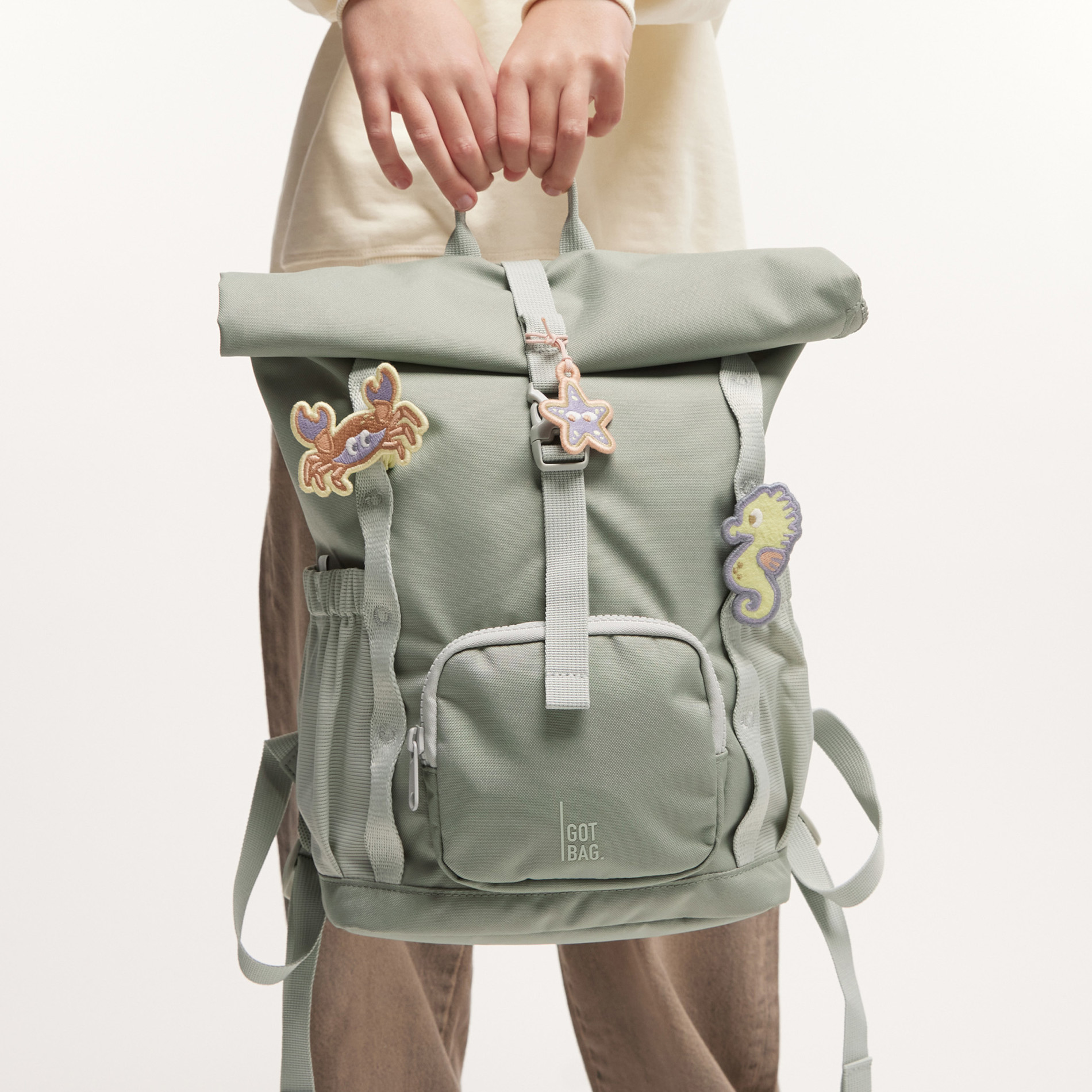 KIDS ADVENTURE PATCH SET - AXOLOTL multicolor