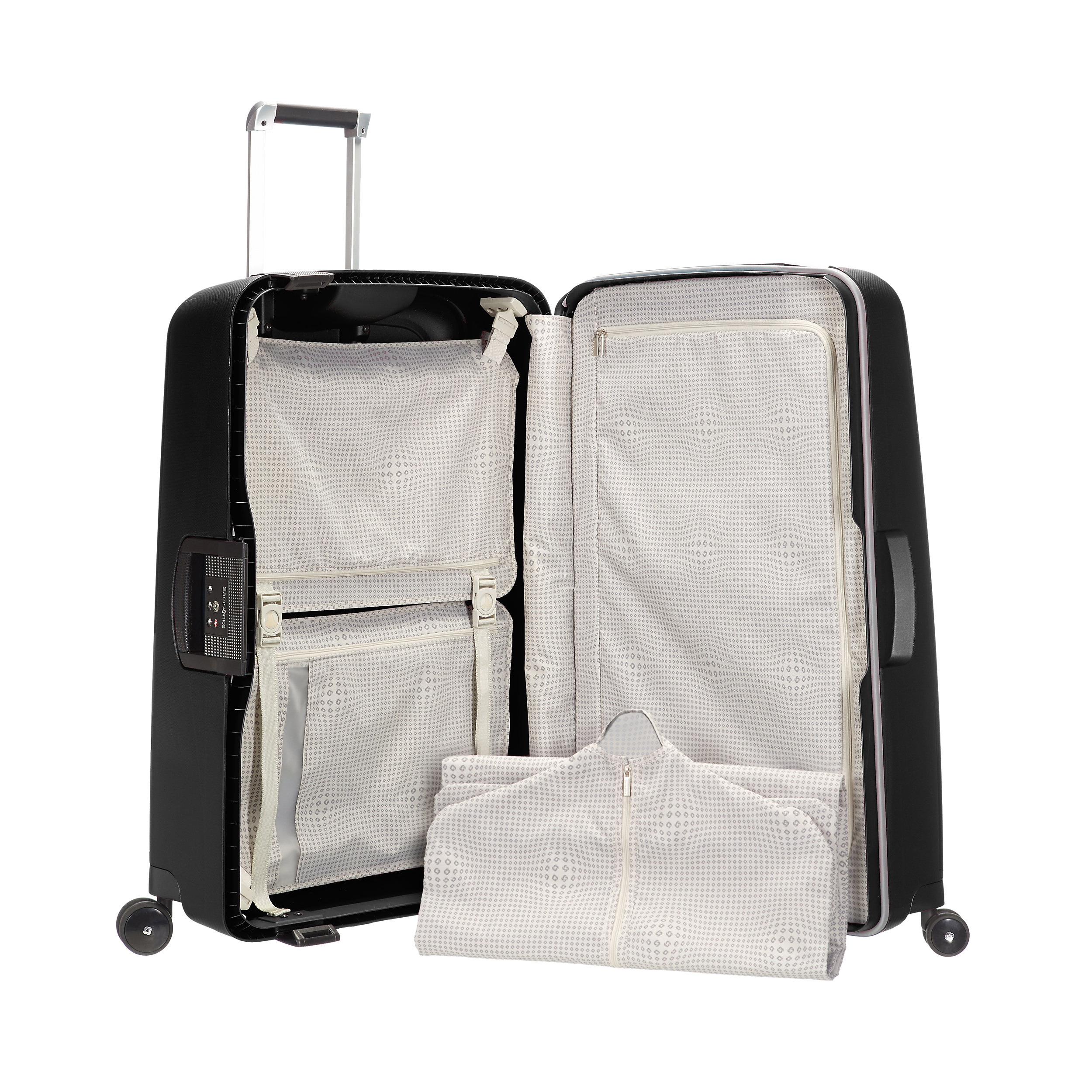 Spinner 75/28 with 4 wheels S'Cure DLX L 102 liters