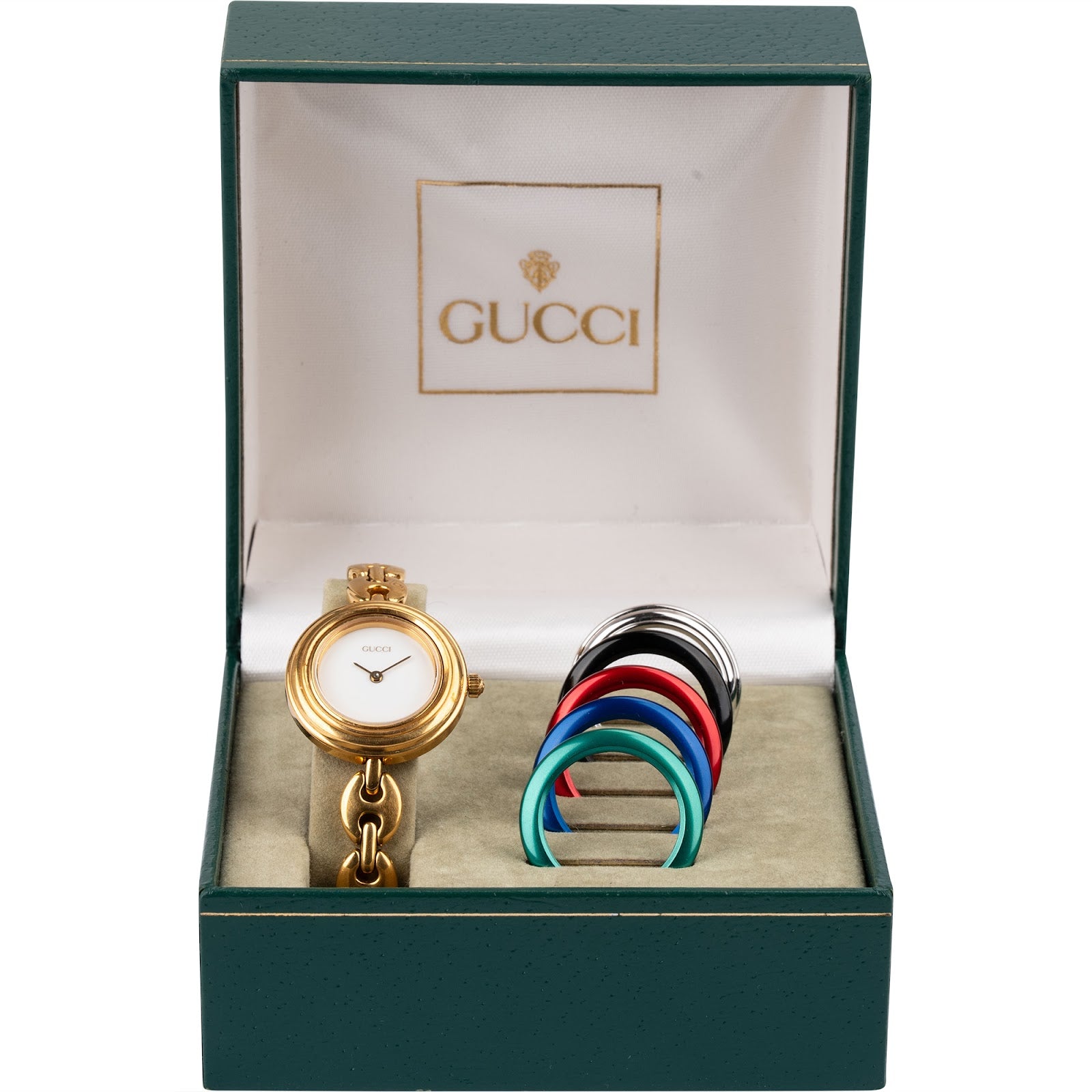 GUCCI – Change Bezel 11/12.2 dameshorloge