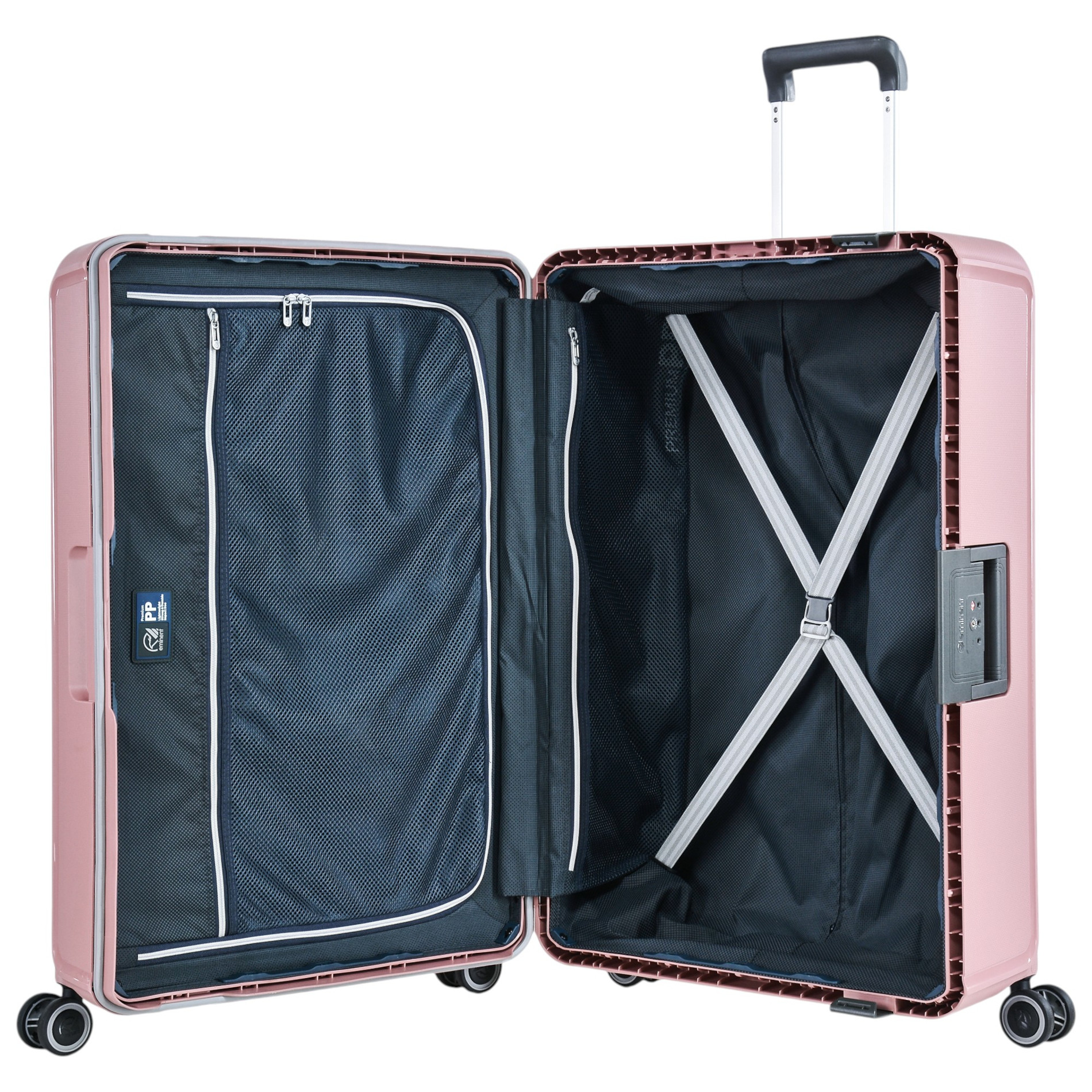 VERTICA Trolley L (76 cm) - rosa