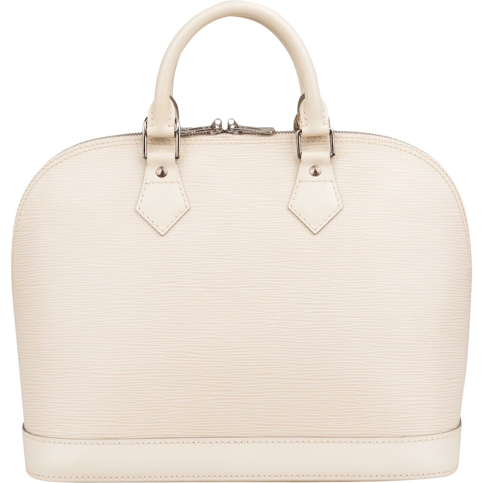 Louis Vuitton Ivory Epi Leather Alma PM Handbag