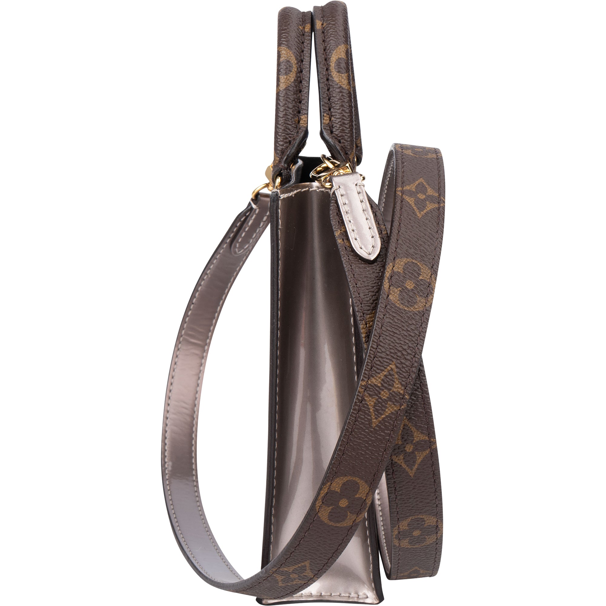 Louis Vuitton Vernis Monogram Petite Sac Plat