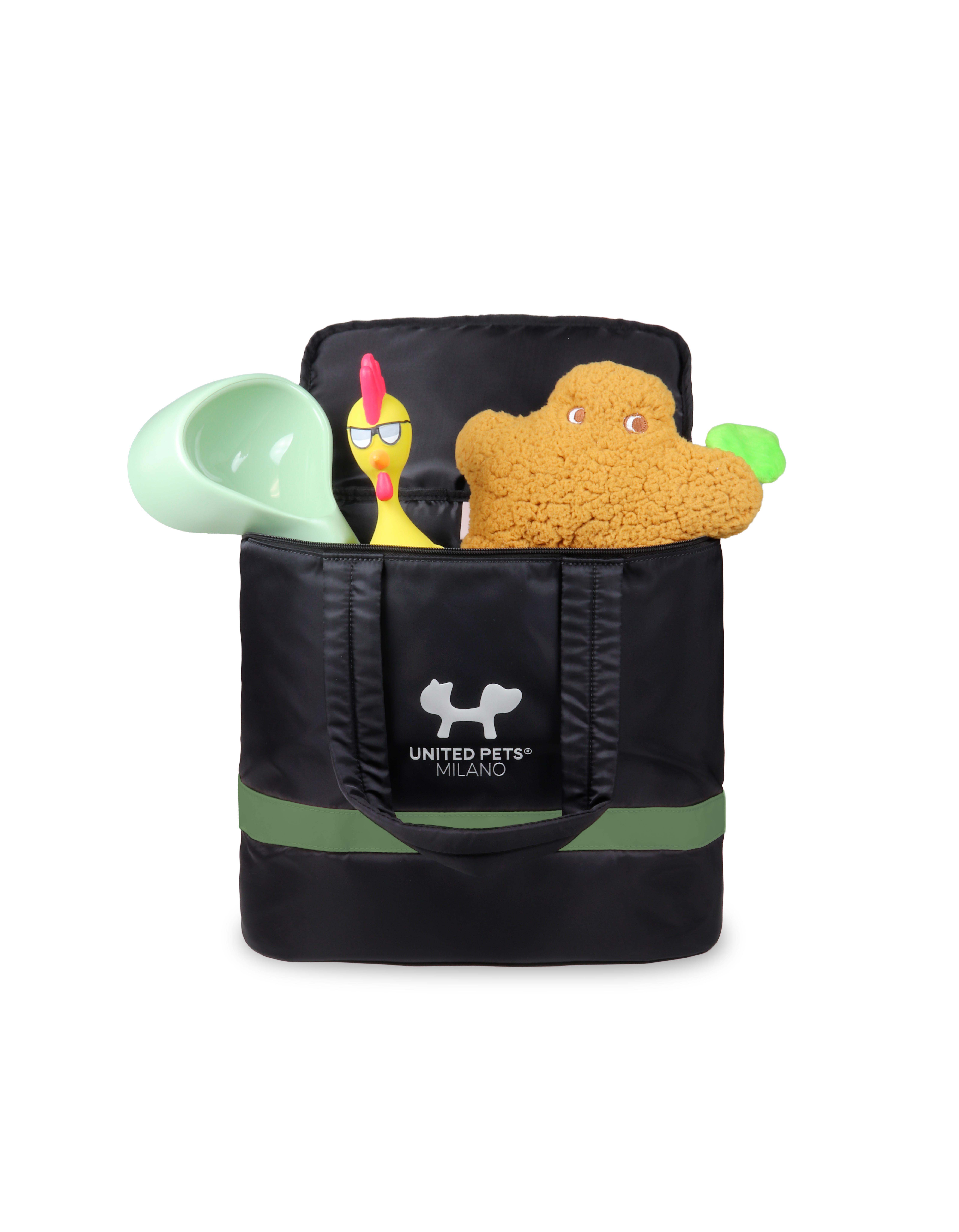 Umweltfreundliche Reisetasche mit Trolleygurt