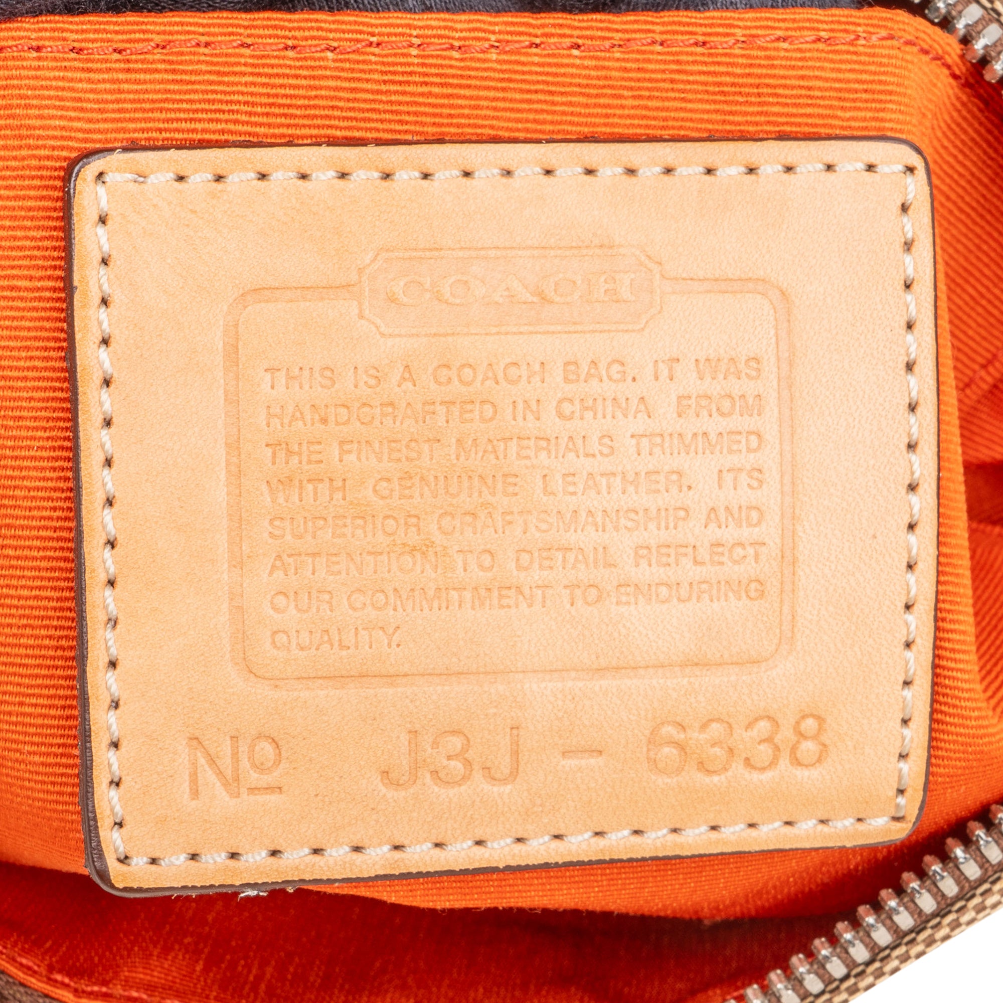 Coach Monogram Crossbody Bag