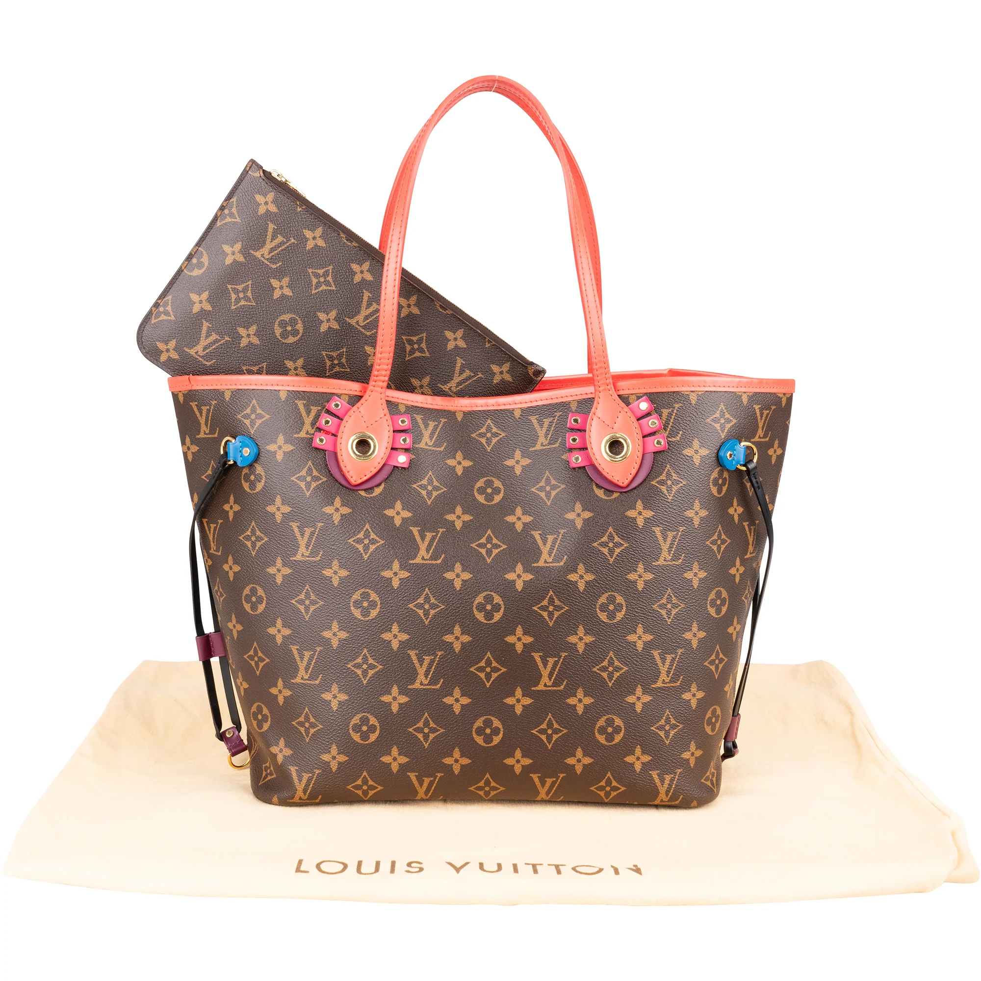 Louis Vuitton Canvas Monogram Limited Totem Neverfull MM Shopper
