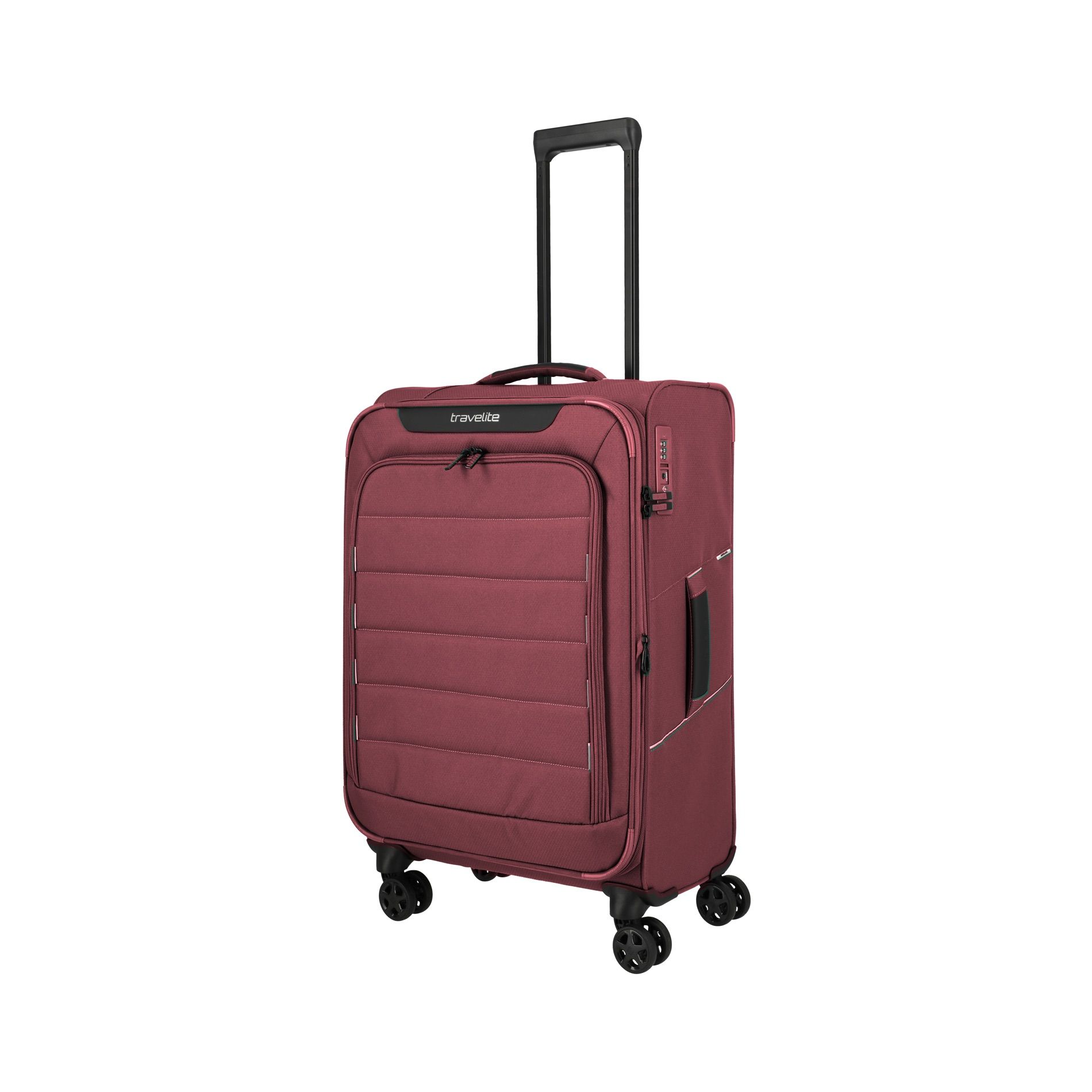 SKAII Trolley M (67 cm) erweiterbar - Red