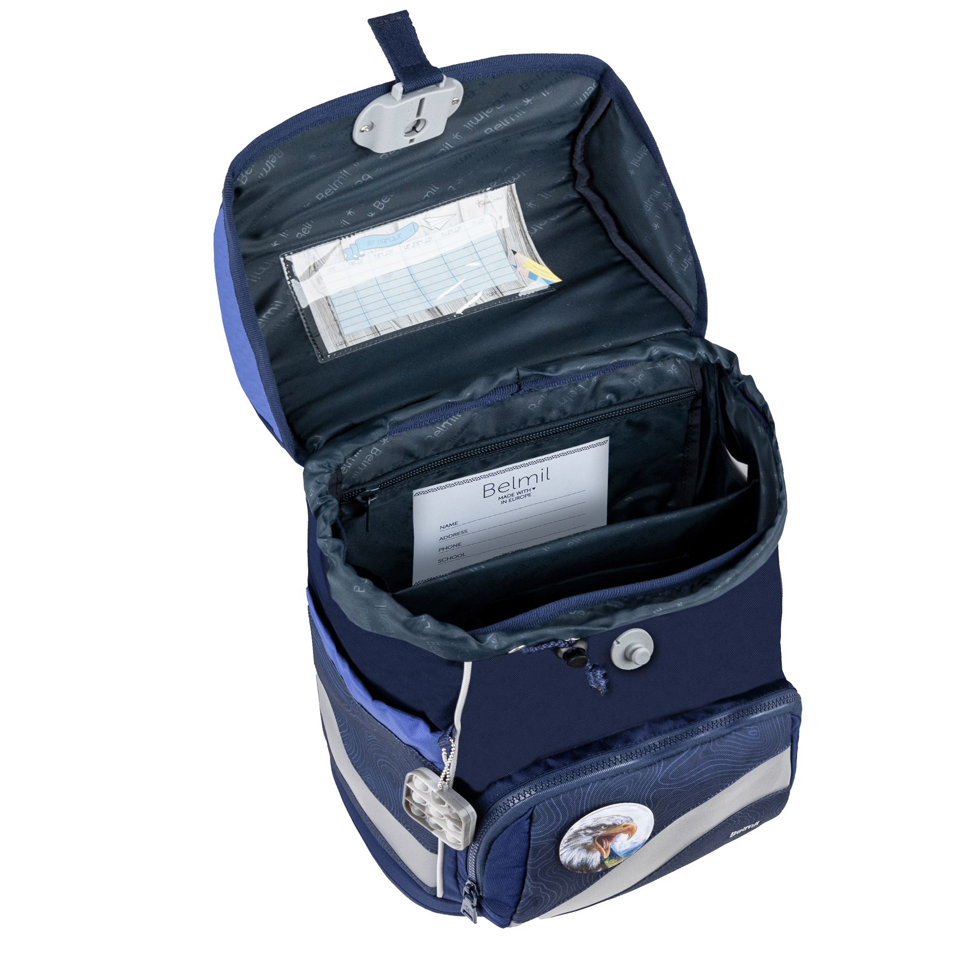 Smarty Plus Schulranzenset 5-teilig - "Topographic"