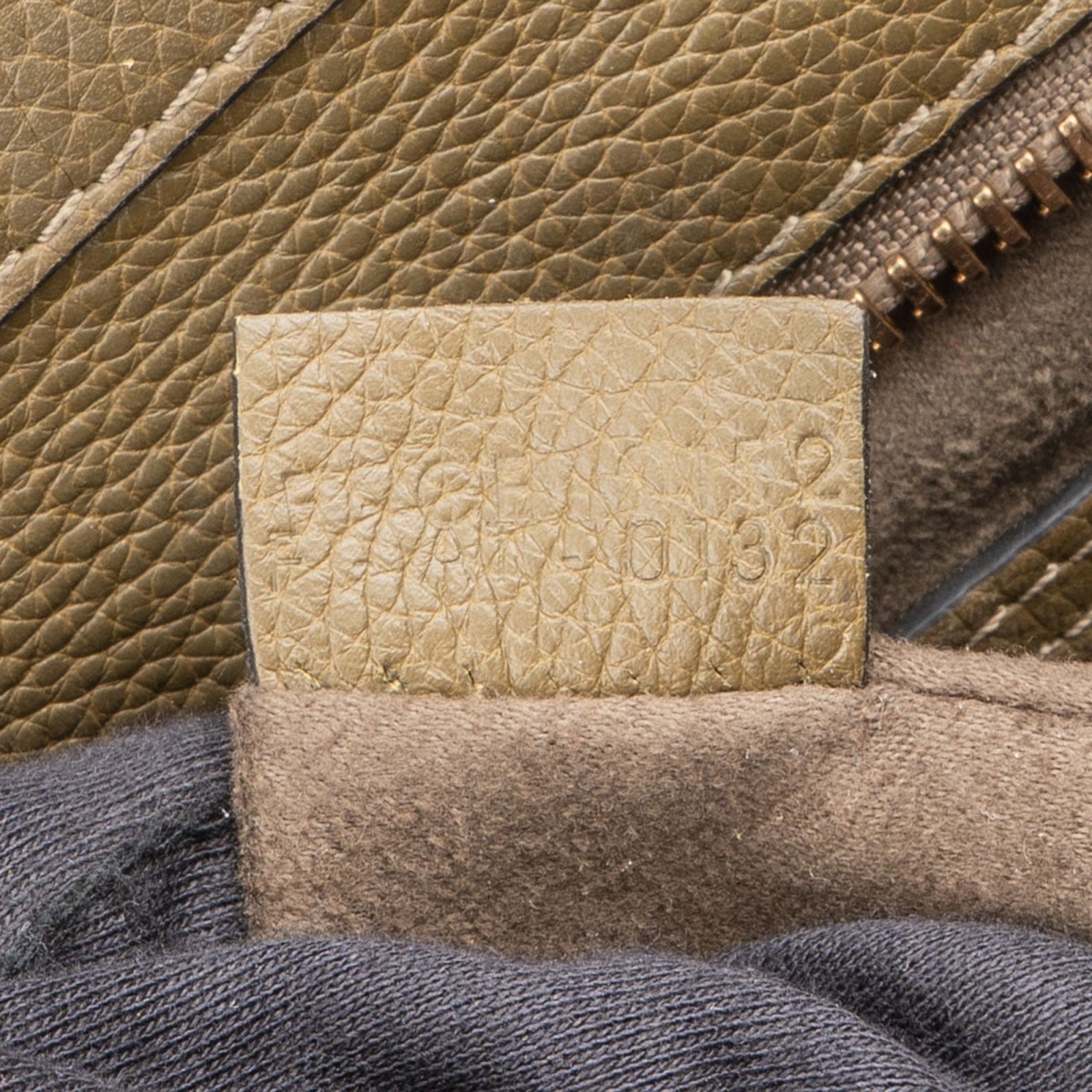 Céline Grained Calfskin Large Luggage Handbag
