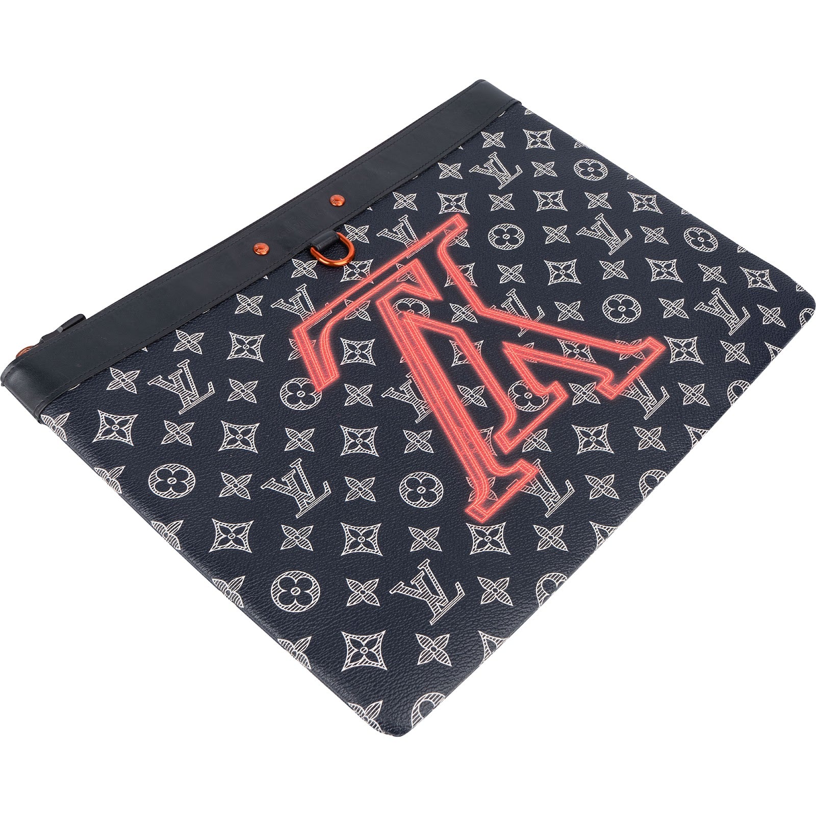 Louis Vuitton Monogram Ink Upside Down Ink Apollo Clutch