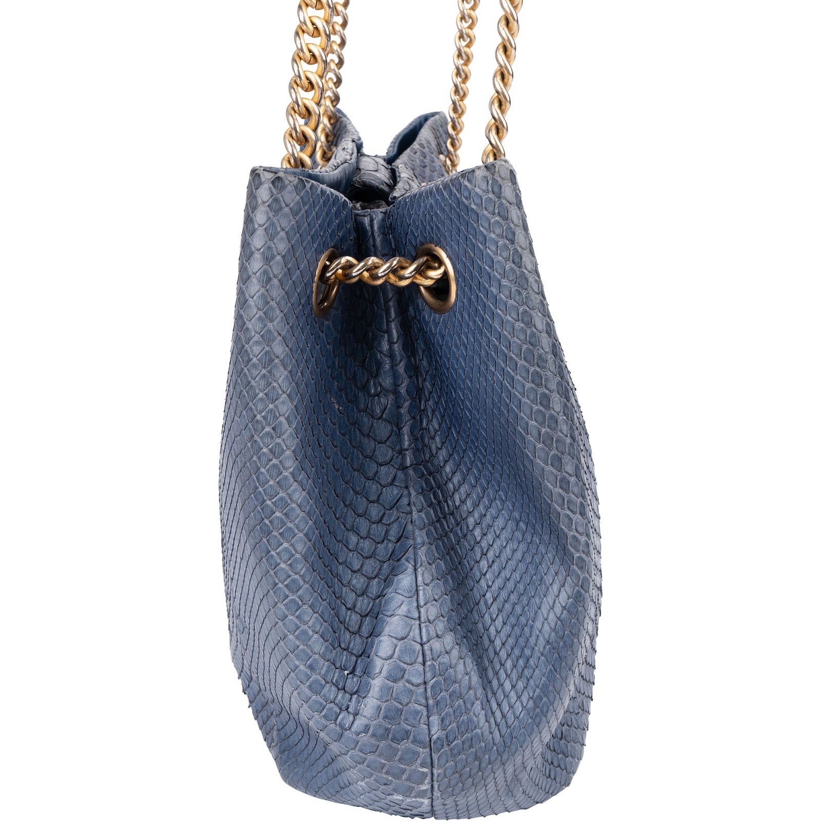 Chanel - Python CC Shopping Shoulder Bag
