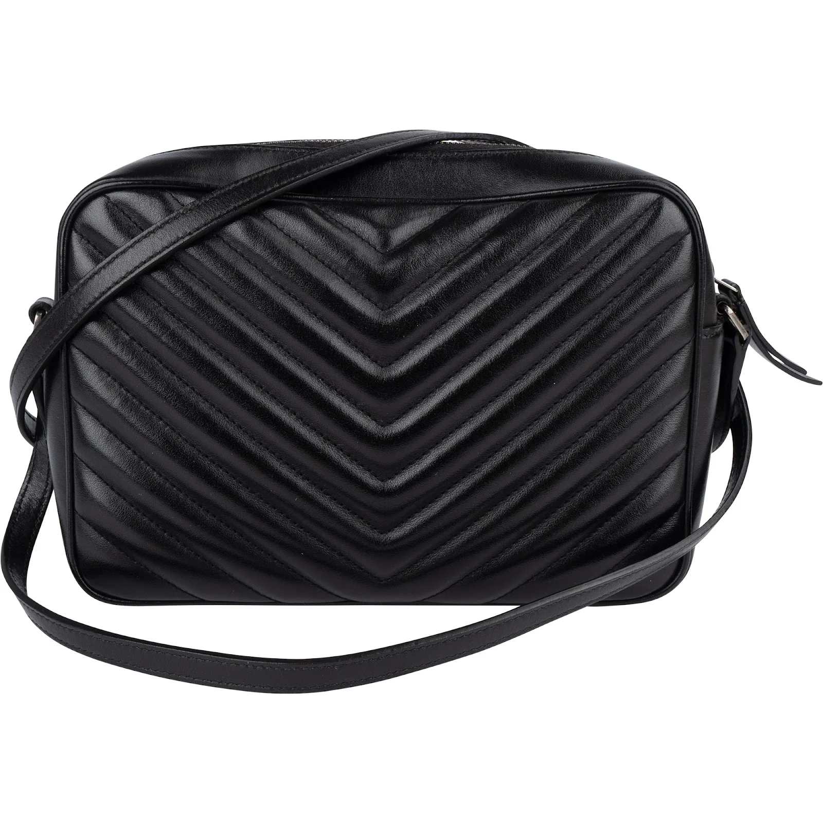 Saint Laurent Quilted Leather Lou Camera Crossbody Bag