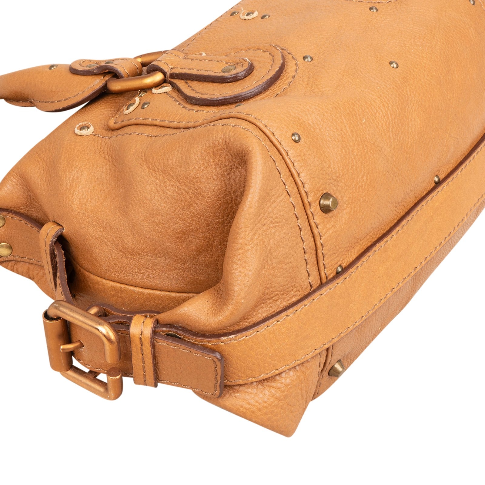 Chloé Grained Leather Small Paddington Shoulder Bag