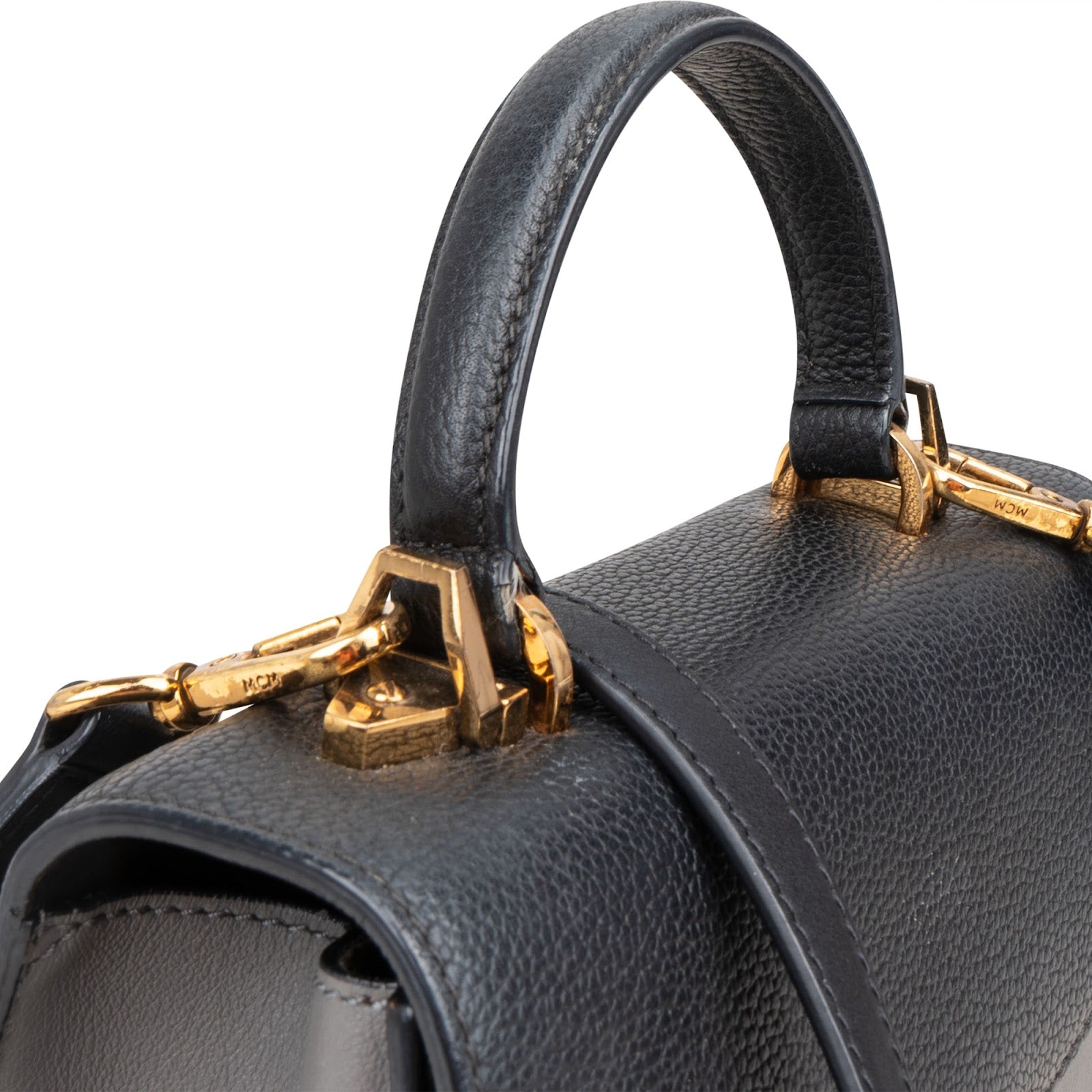 Sac à bandoulière Patricia en cuir bicolore MCM