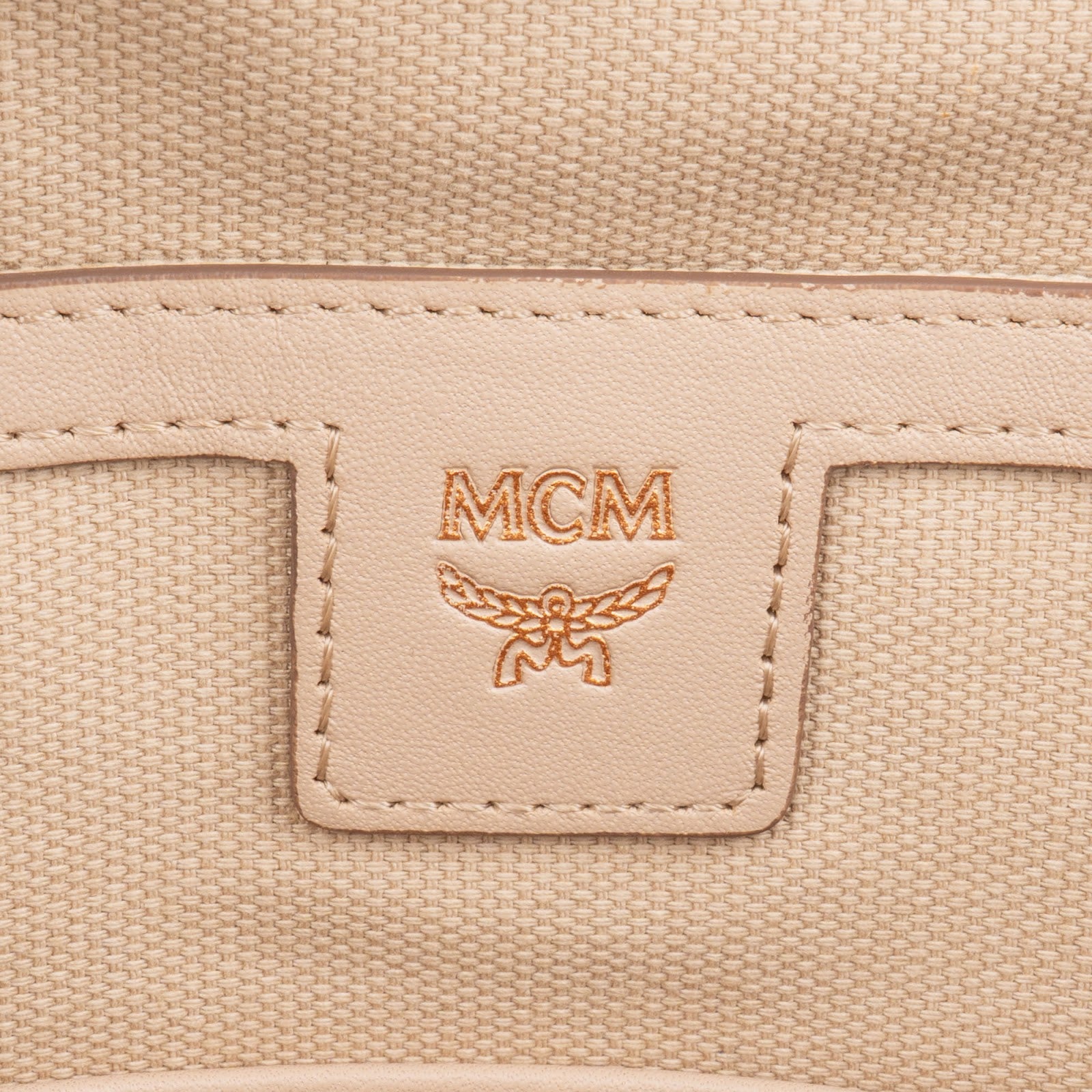 MCM Monogram Visetos Zoo Rabbit Small Stark Backpack