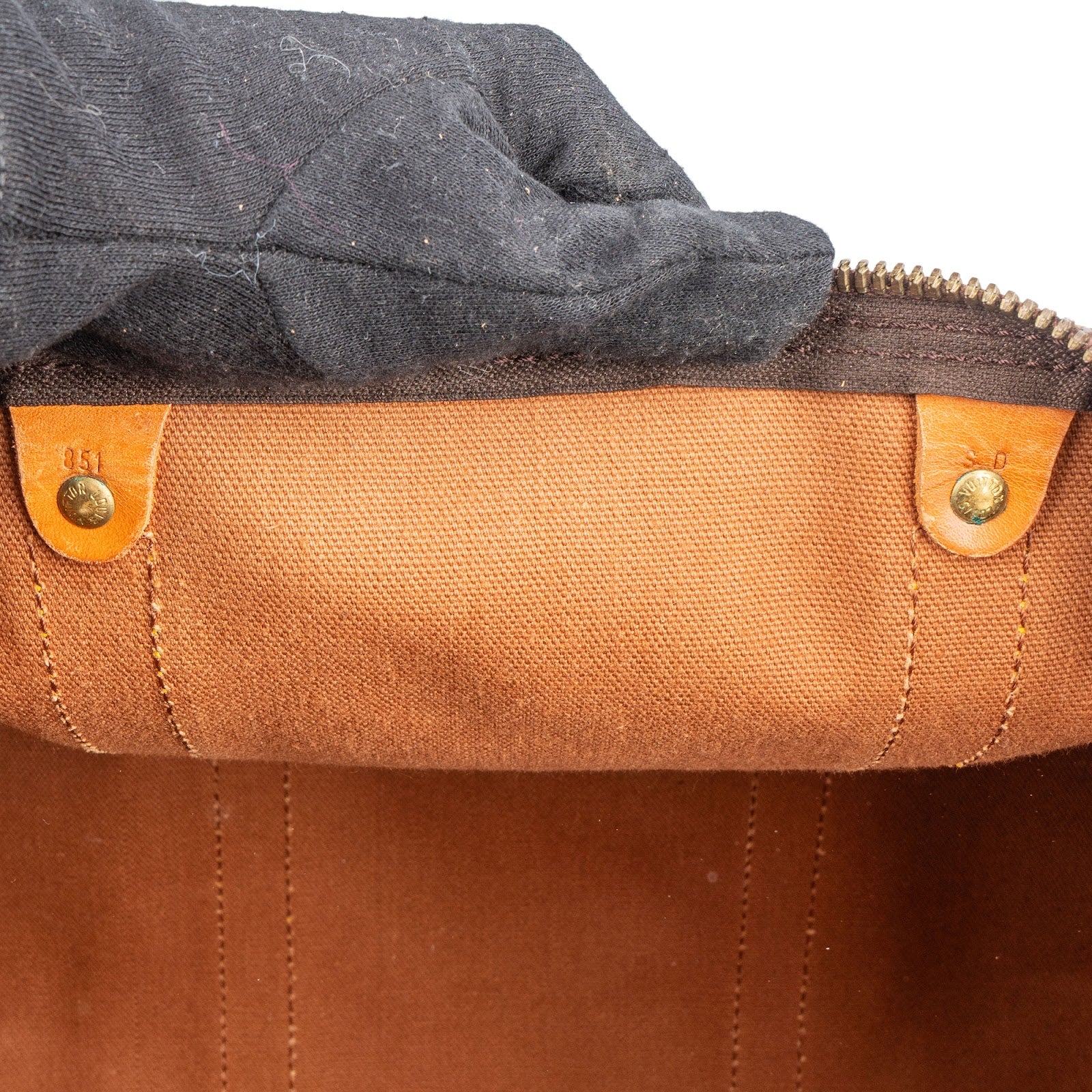 Louis Vuitton Monogram Canvas Keepall 50 Bandoulière Reisetasche