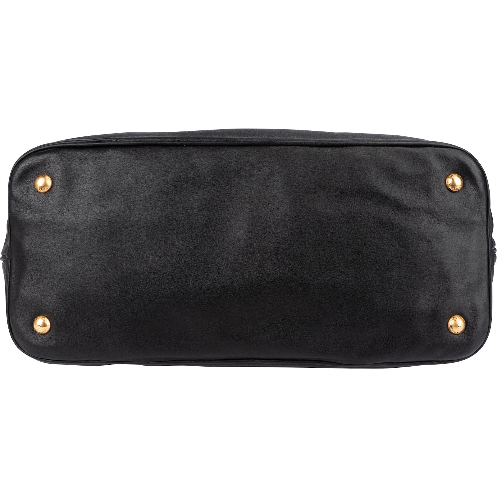 Prada - Calfskin Buckle Tote Shoulder Bag