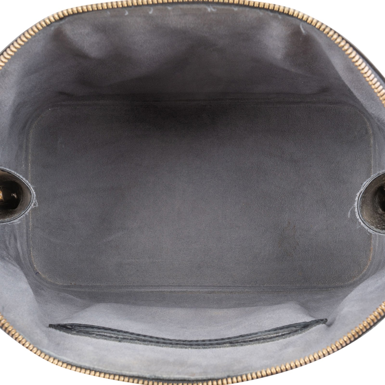 Louis Vuitton Noir Epi Leather Alma PM Handbag