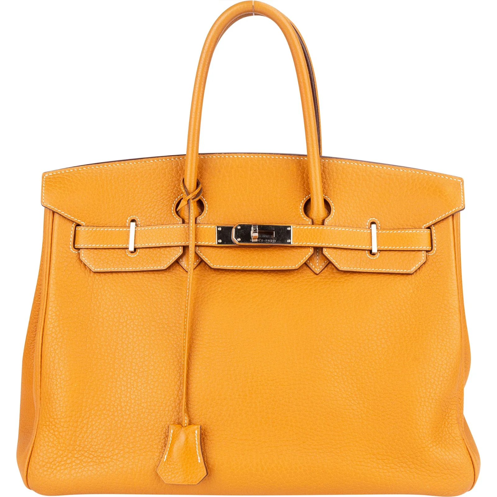 Hermès Grained Togo Leather Natural Sable Birkin 35 Handbag