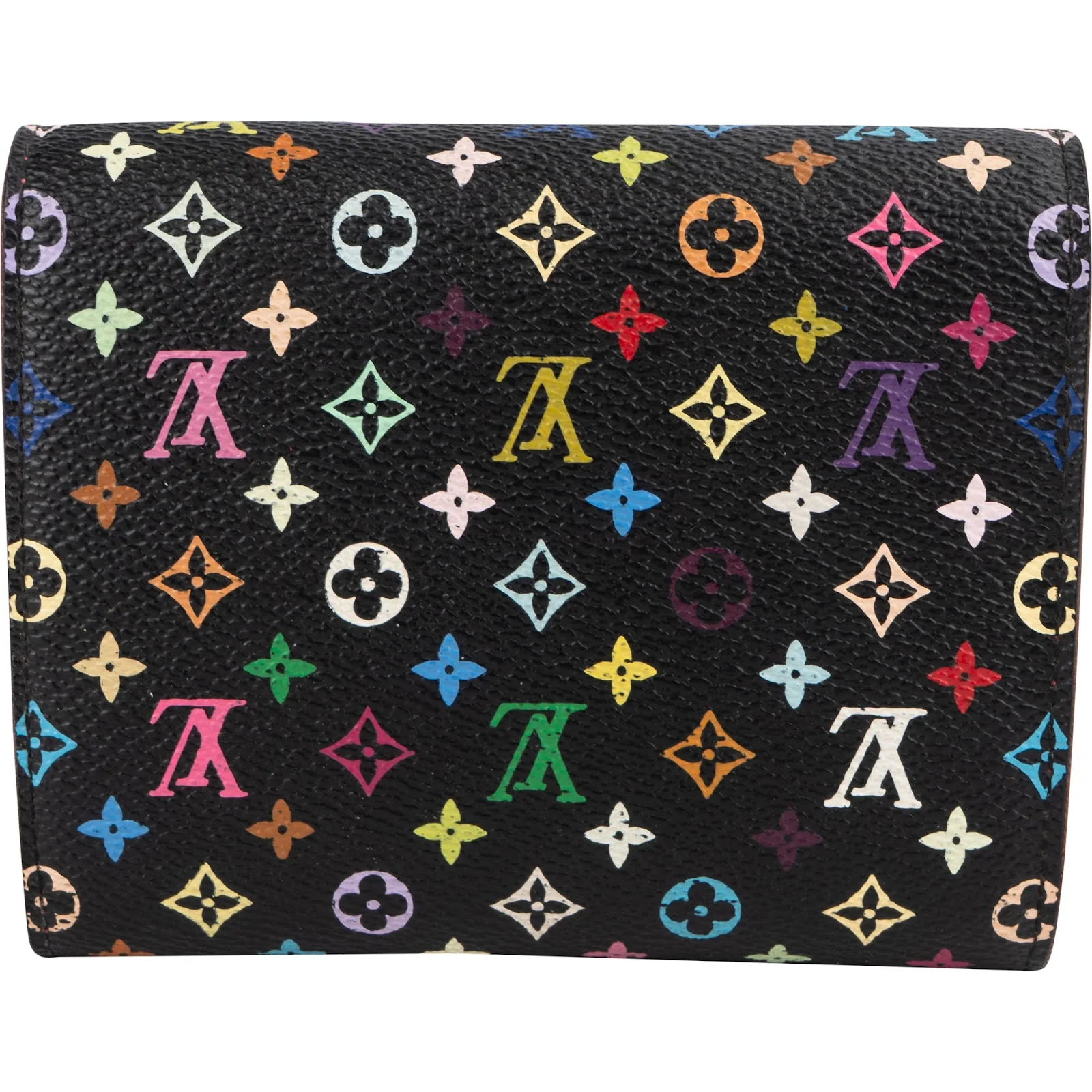 Louis Vuitton Monogram Murakami Multicolor Canvas Koala Compact Wallet