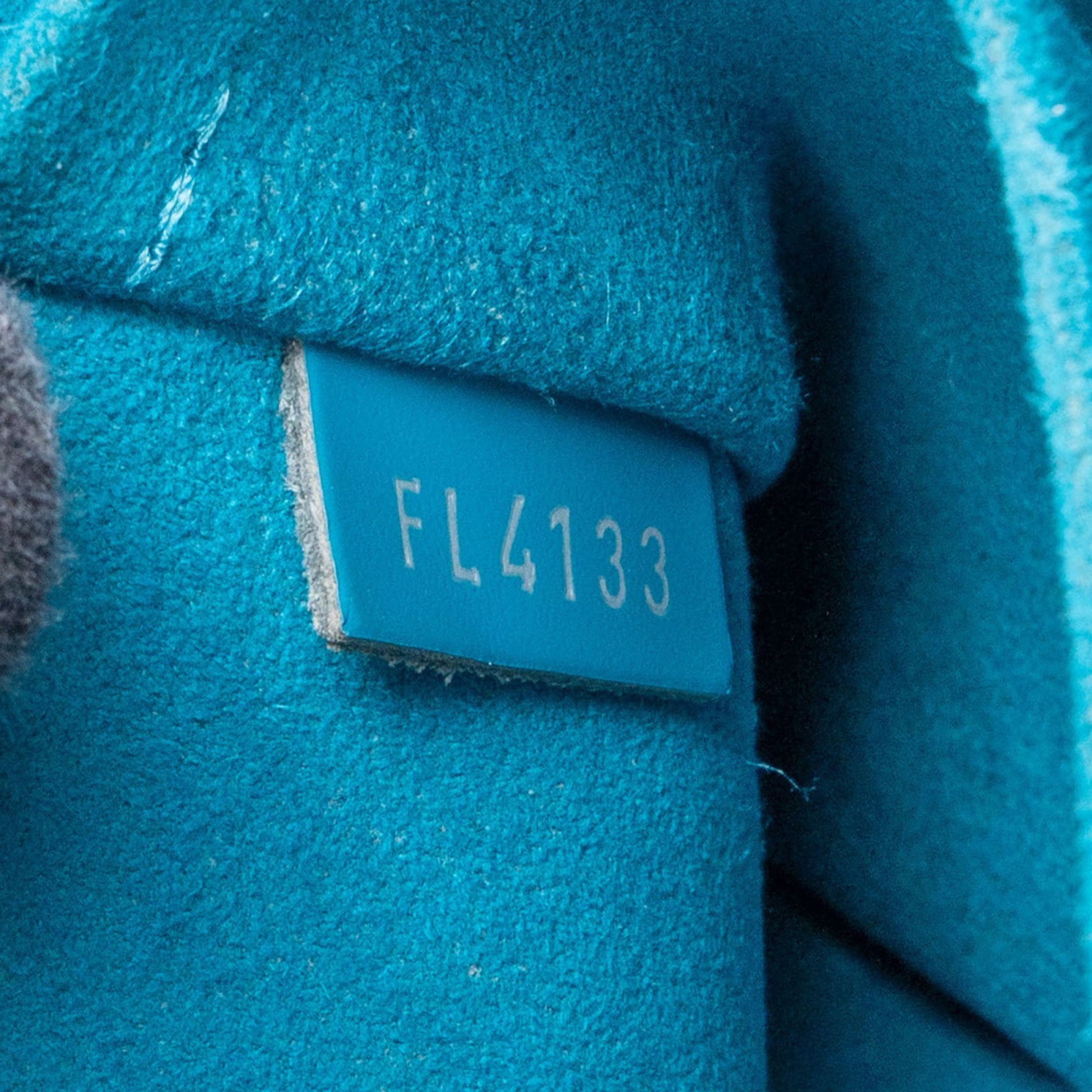 Louis Vuitton - Blue Epi Leather Alma PM Handbag
