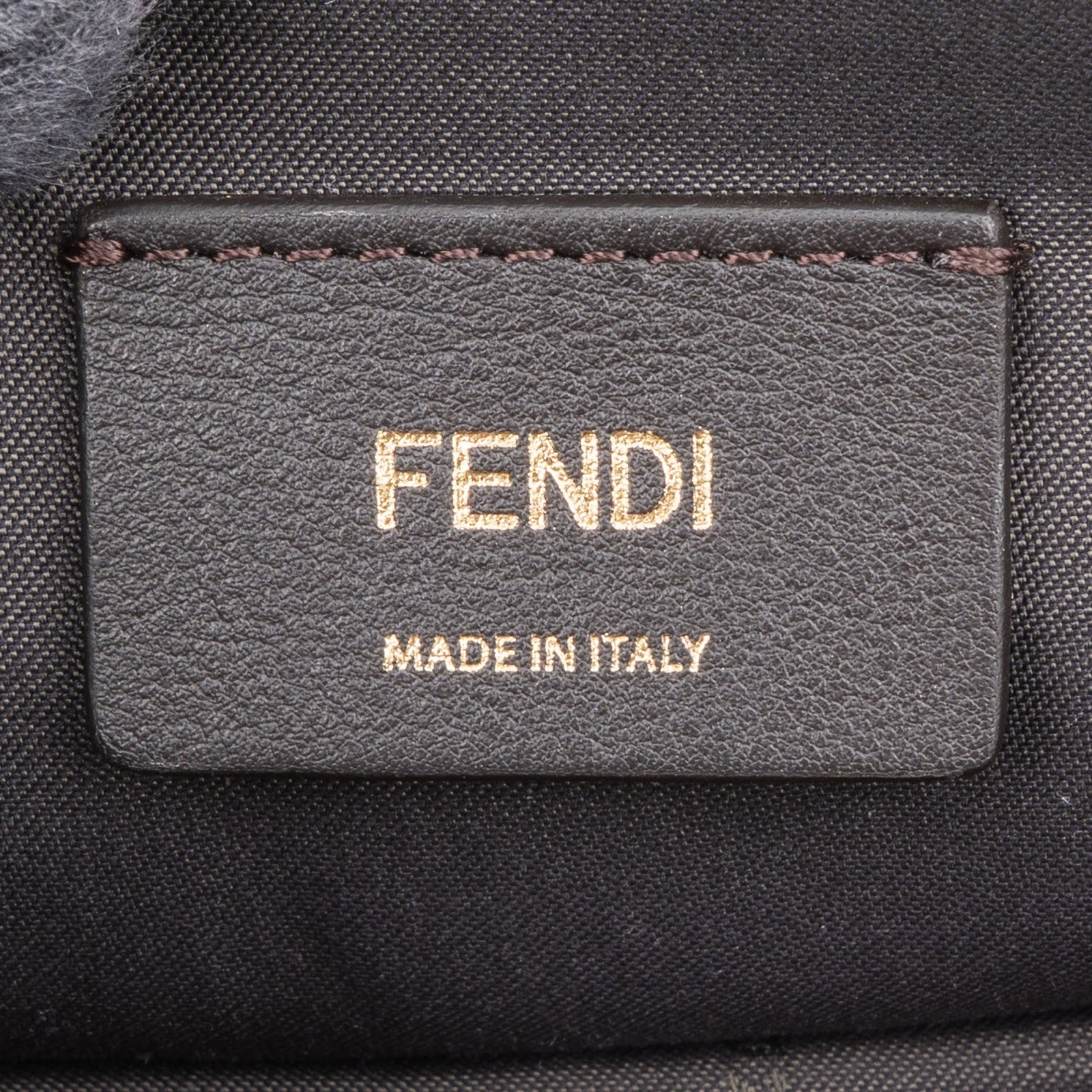 Fendi – F is Fendi Monogram FF riemtas van reliëfleer