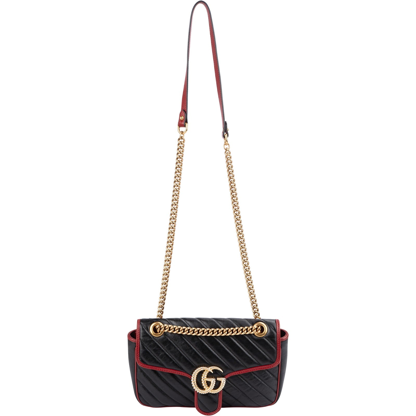 GUCCI – GG Marmont Monogram Matelassé-schoudertas