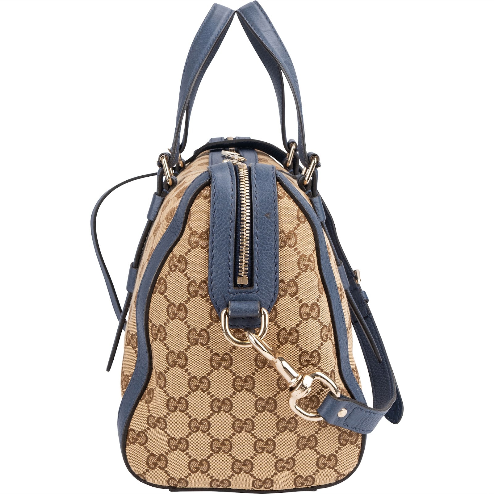 Gucci Monogram GG Boston Bag