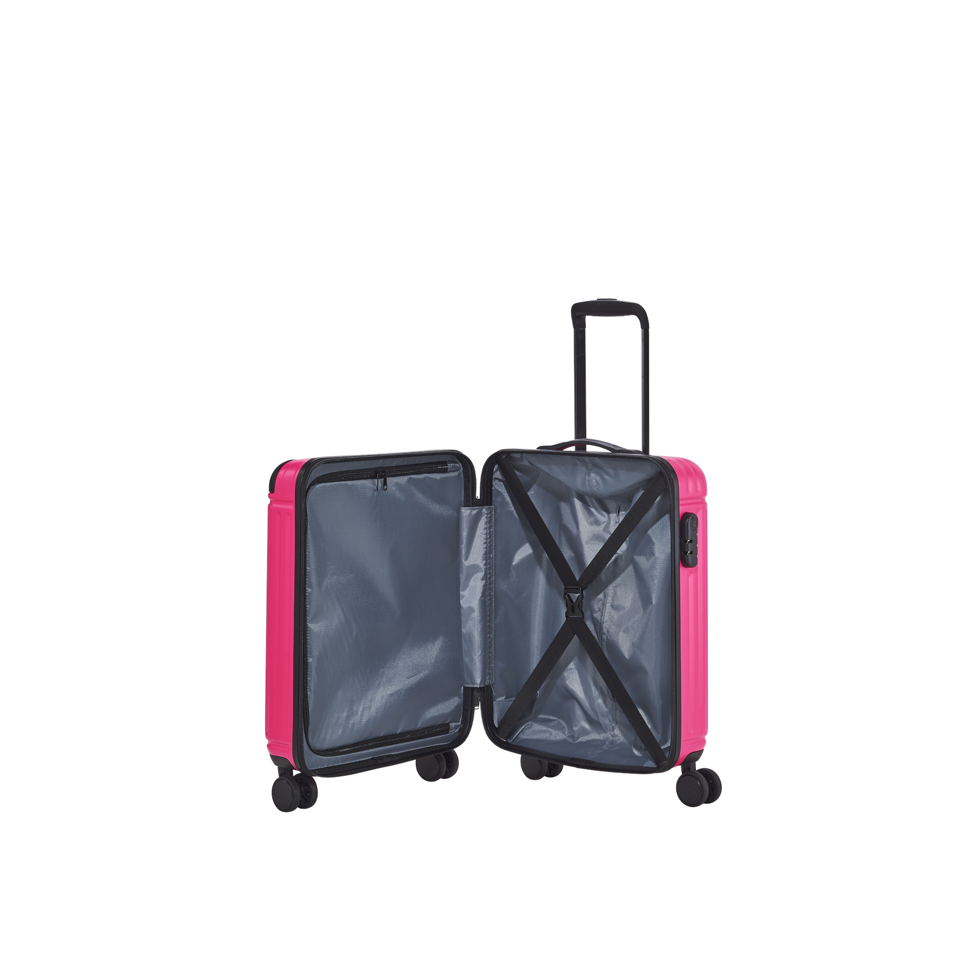 CRUISE Bordtrolley S (55 cm) mit 4 Rollen - Pink