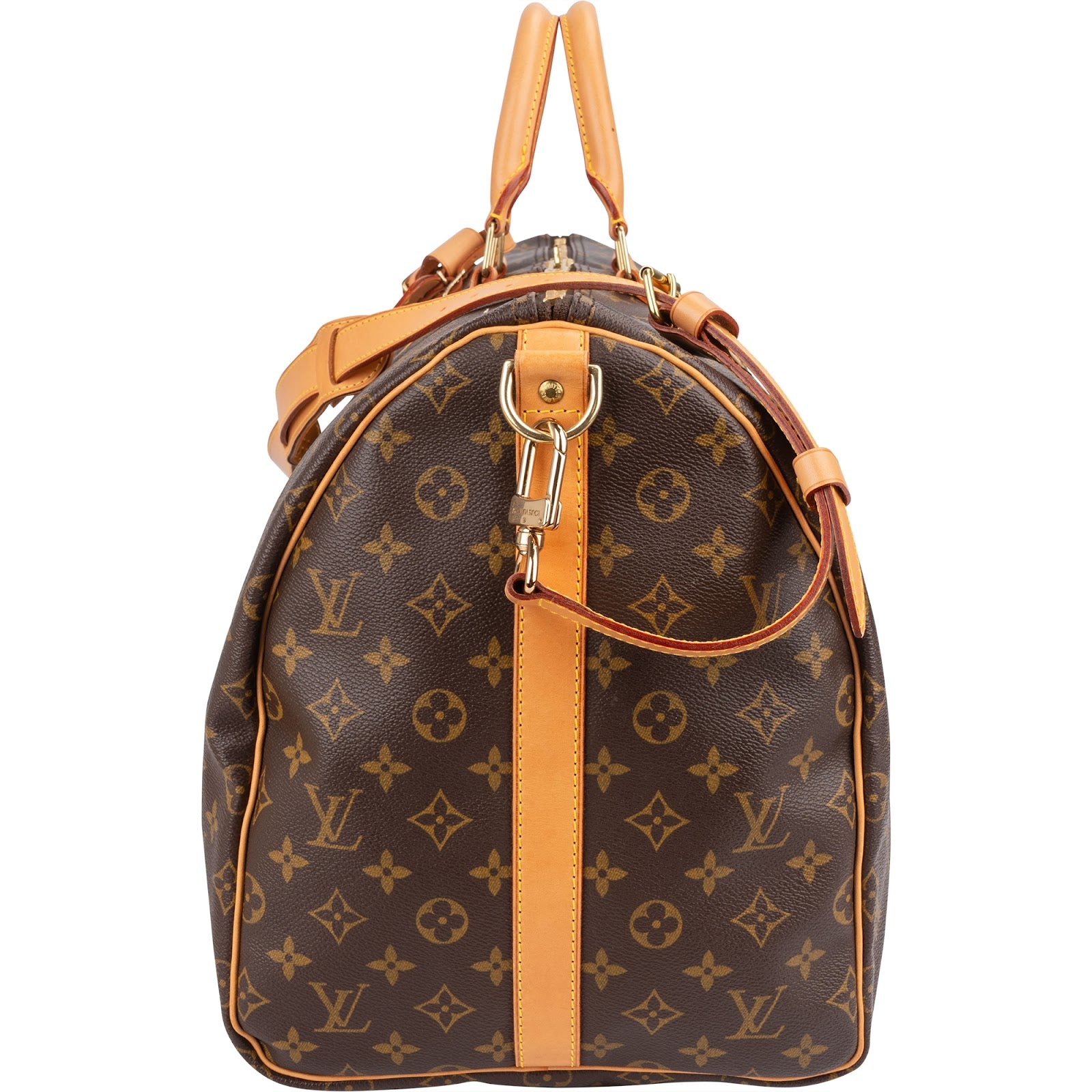 Louis Vuitton Monogram Canvas Keepall 55 Bandoulière Reisetasche