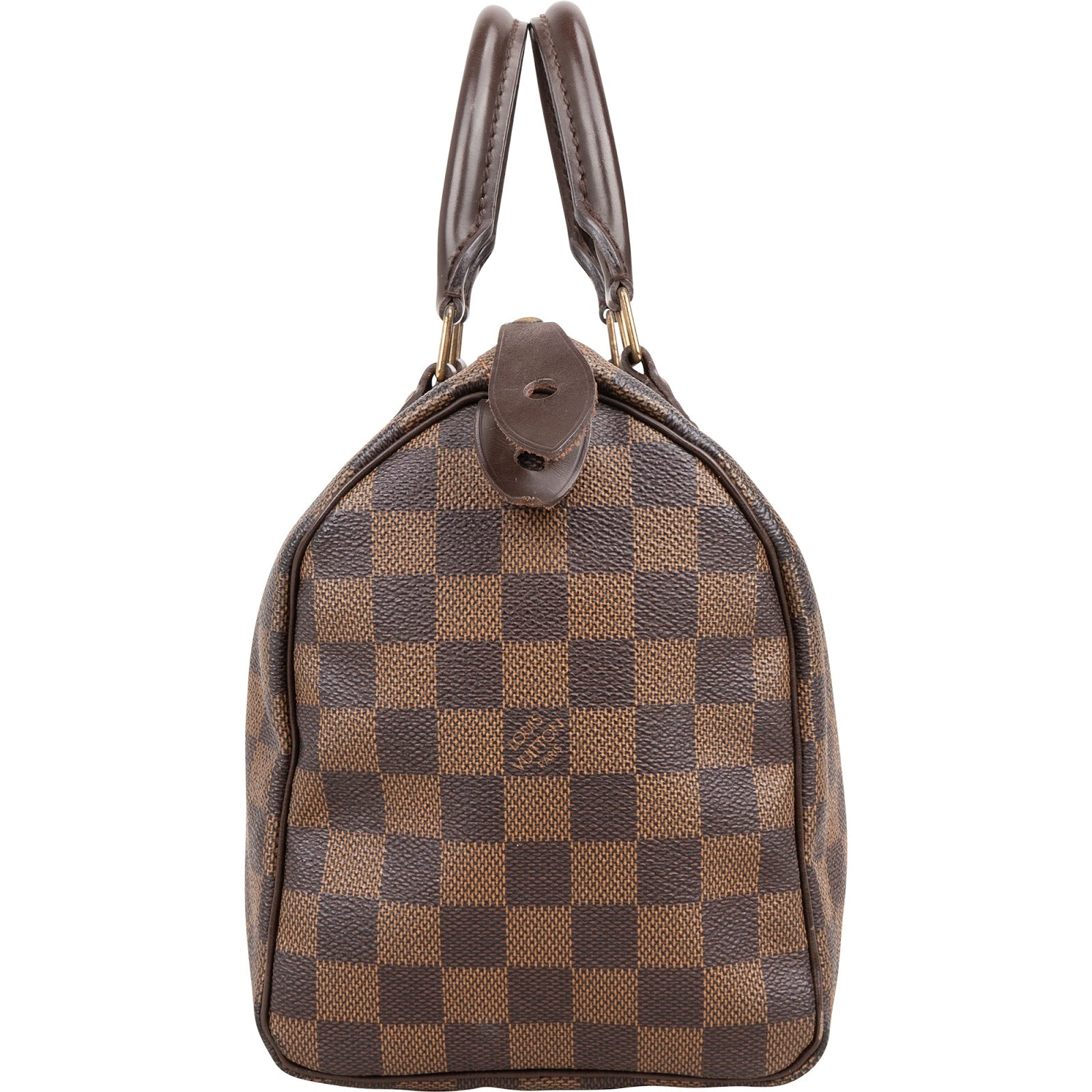 Sac Boston Speedy 25 Louis Vuitton Monogram Damier Ebene