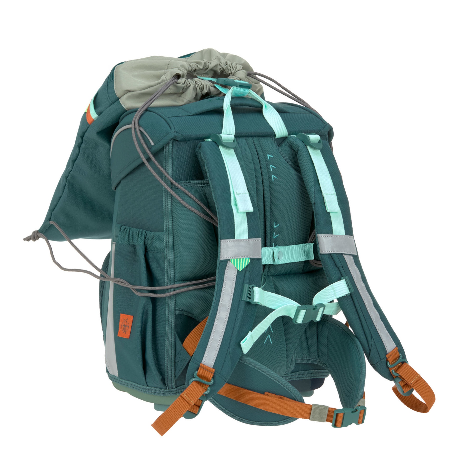 School Set Slim Unique Schulranzenset 6tlg. - dark green