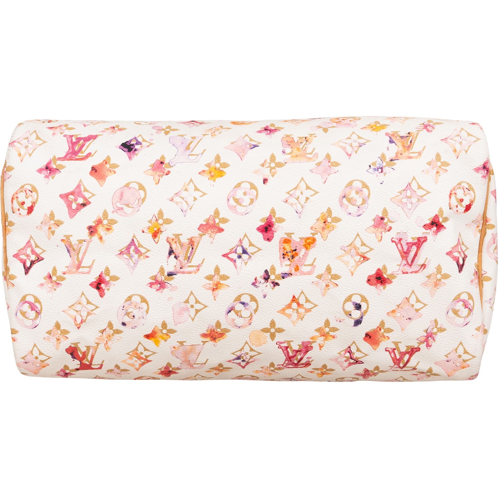 Louis Vuitton Limited Monogram Richard Prince Watercolor Speedy 35 Boston Bag
