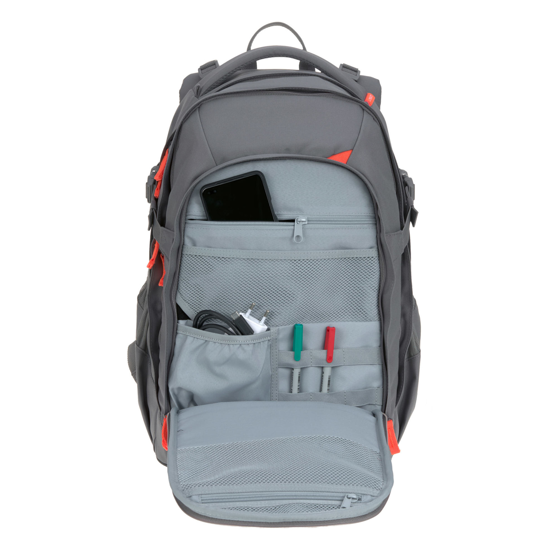 School Backpack Origin Bold - Anthracite/Grey