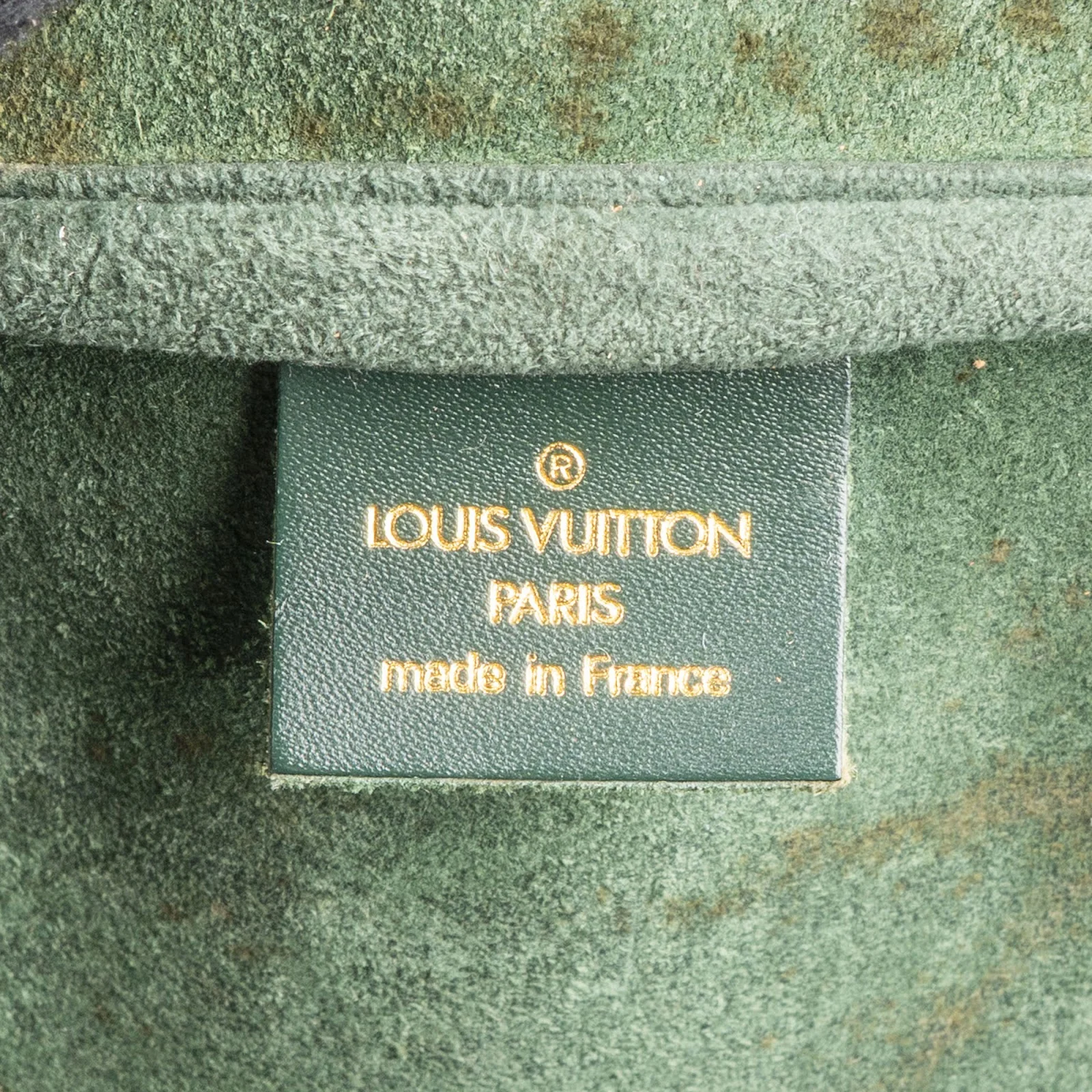 Louis Vuitton Green Taiga Leather Kendall 45 Bandoulière Reisetasche