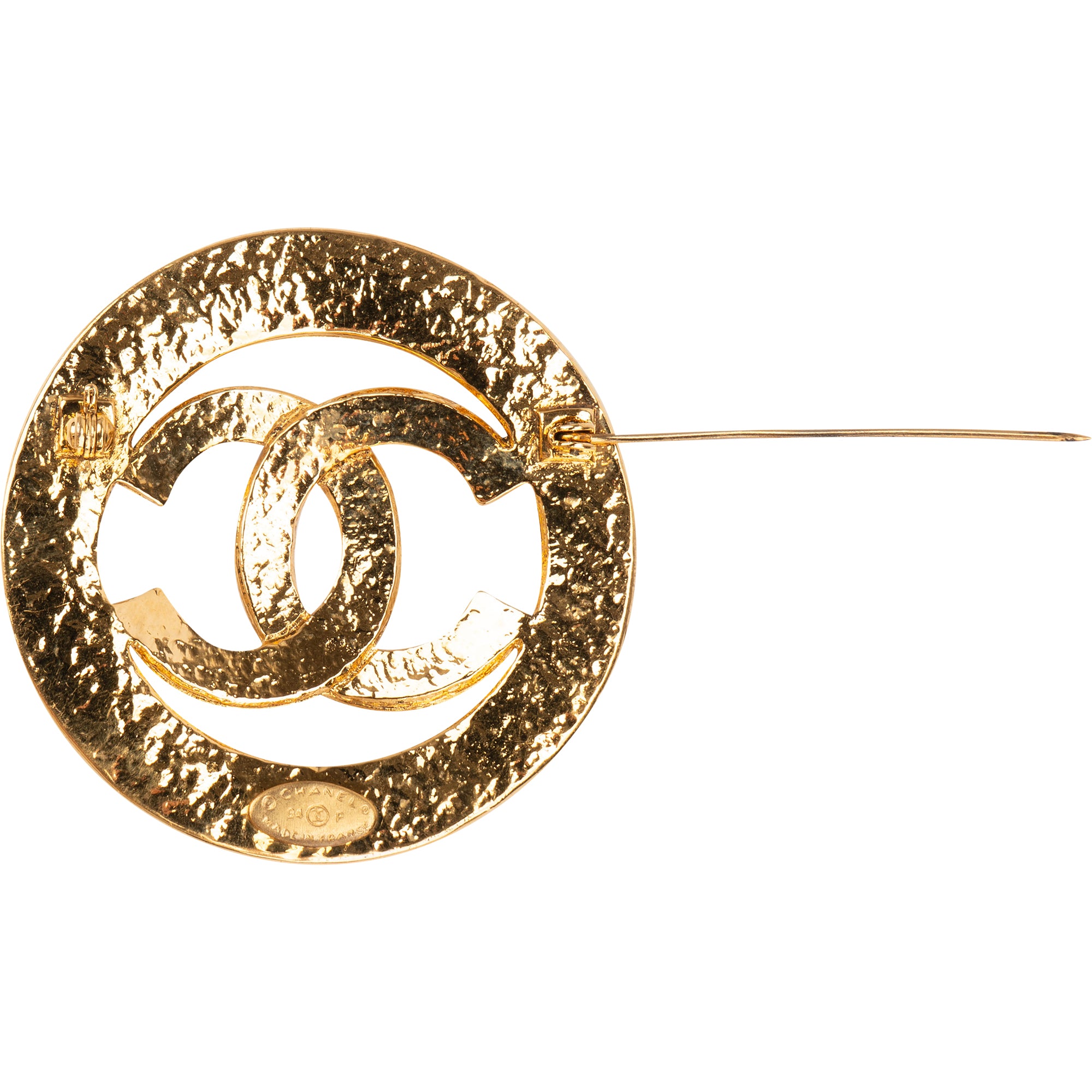 Chanel Golden CC Loop Brooch