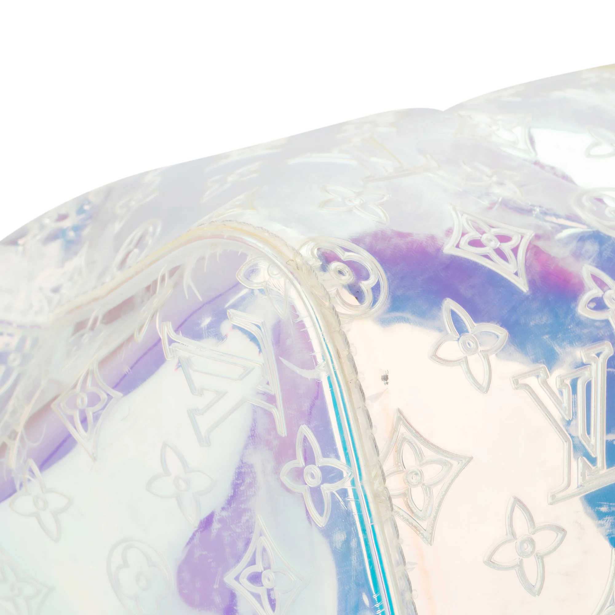 Louis Vuitton Transparent Prism by Virgil Abloh Keepall 50 Bandouliere