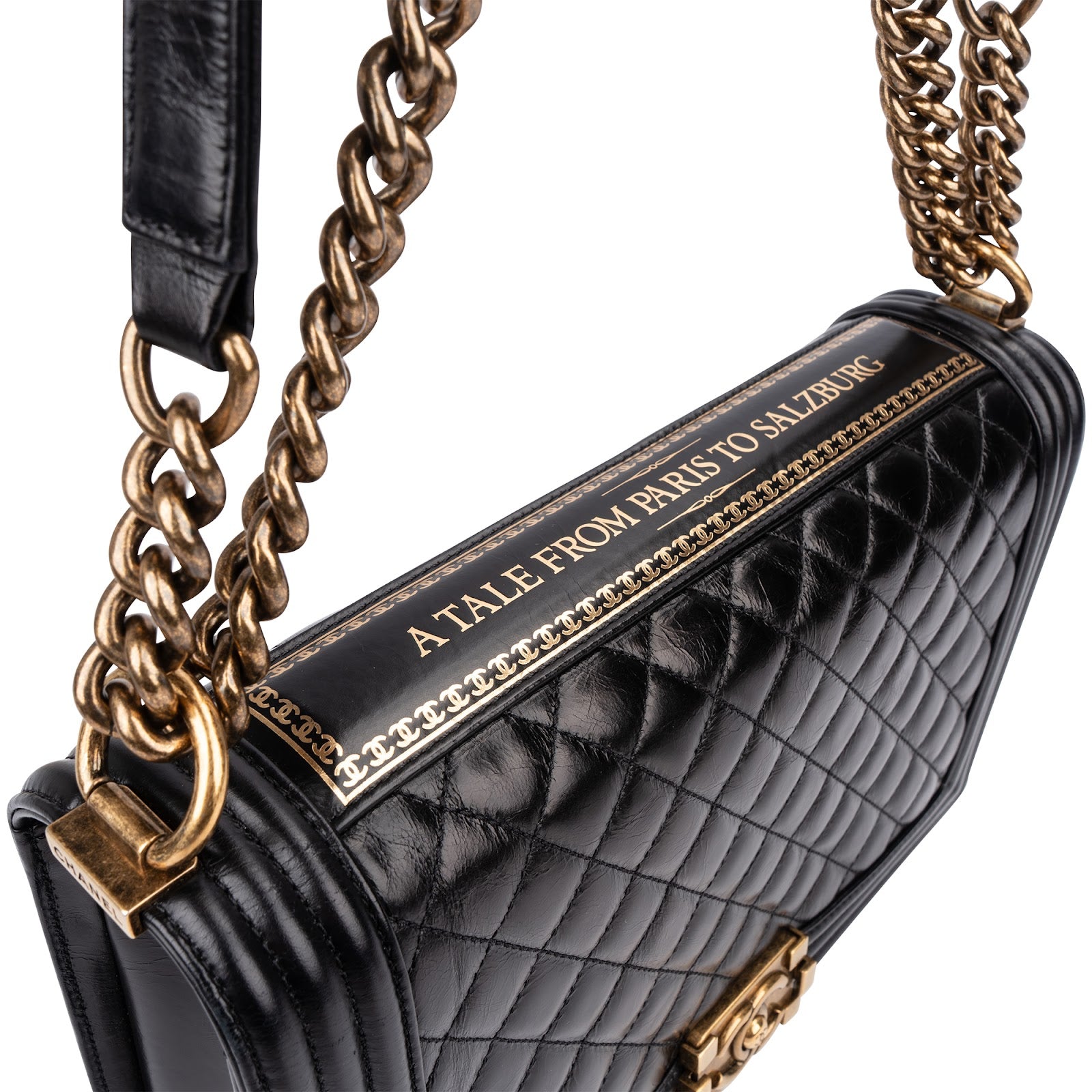 Chanel - "A Tale from Paris to Salzburg" Large Boy Crossbody Bag