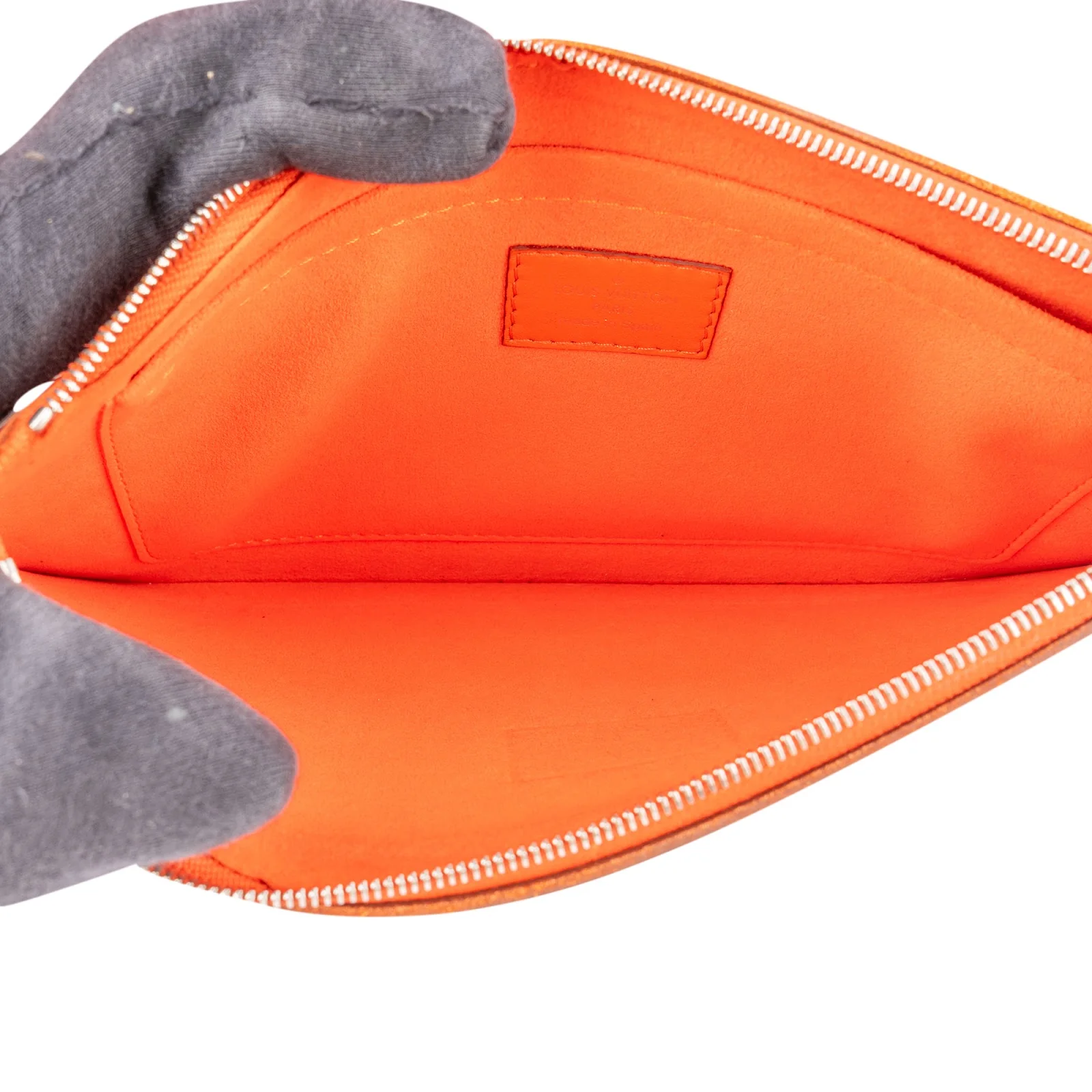 Louis Vuitton Orange Epi Leather Neverfull MM Shoulder Bag